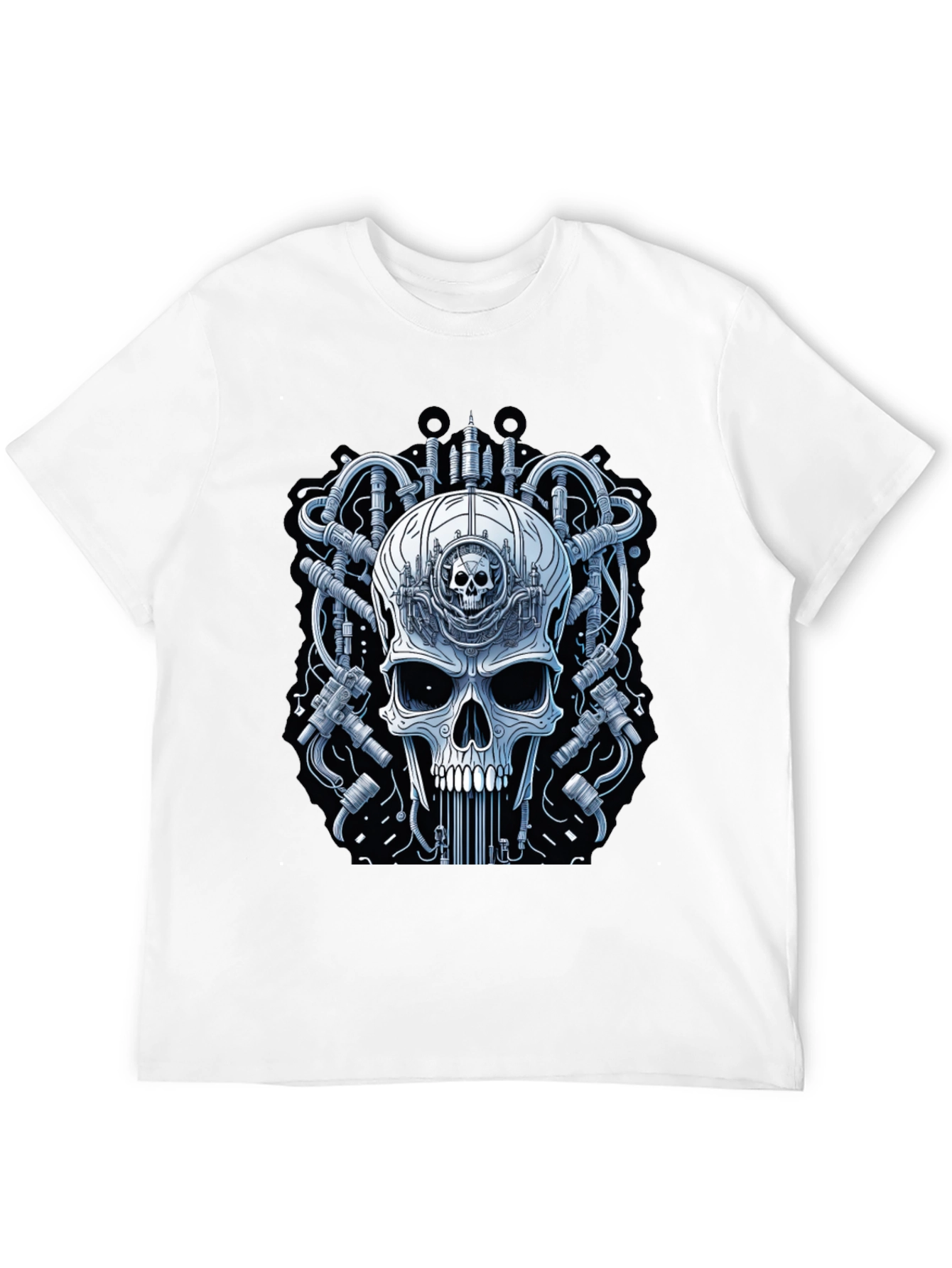 Skull Gear T-Shirt - Mens Graphic Tee