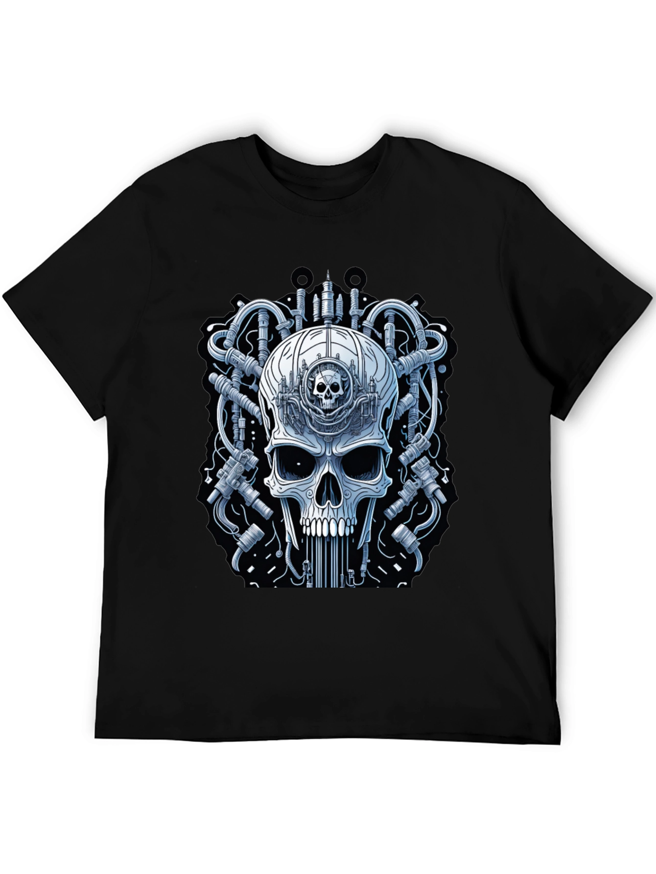 Skull Gear T-Shirt - Mens Graphic Tee