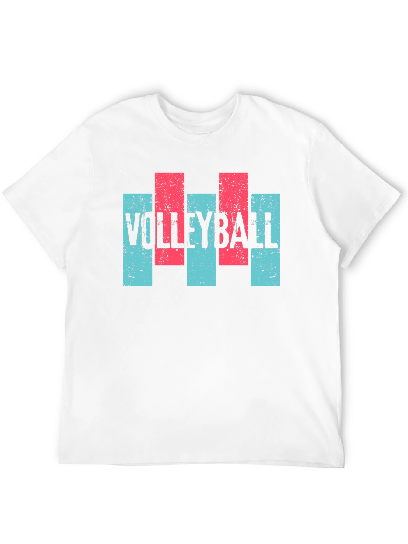 Volleyball Graphic T-Shirt - Mens Casual Tee