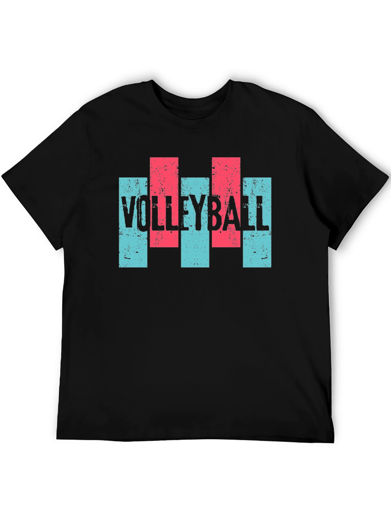 Volleyball Graphic T-Shirt - Mens Casual Tee