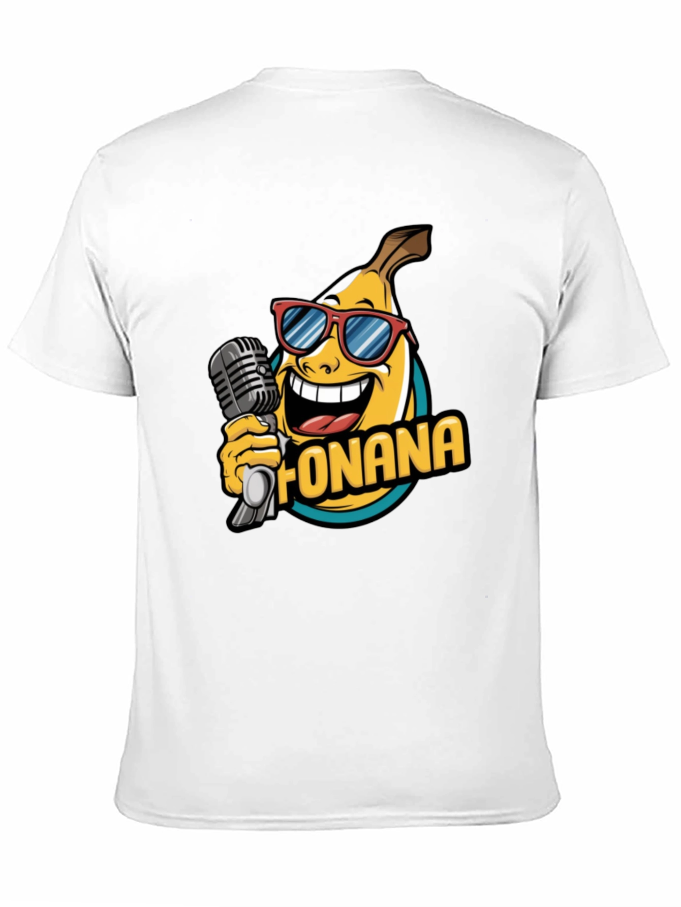 Funana Banana Graphic Tee - Black