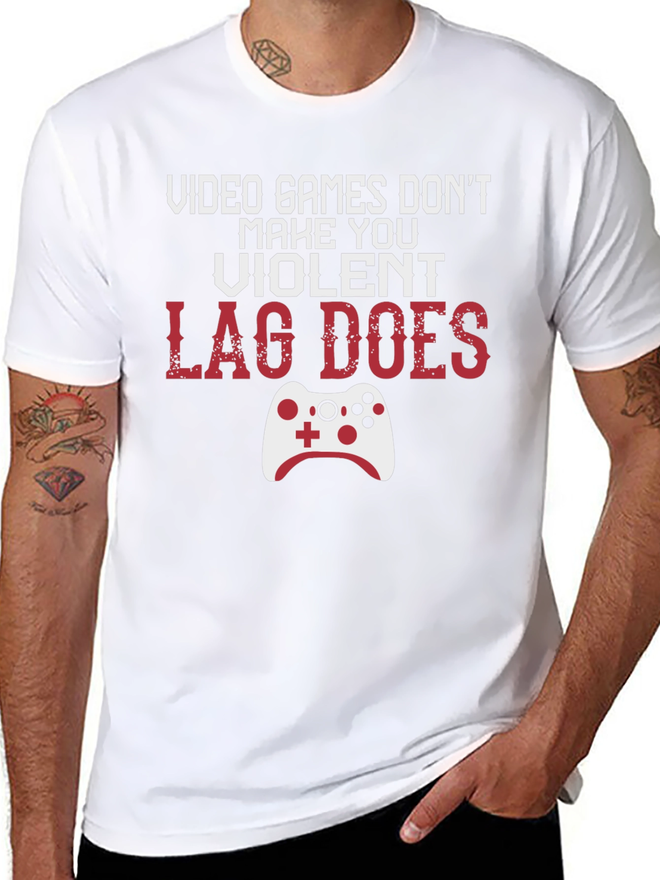 Gamer T-Shirt: Lag Does Make You Violent