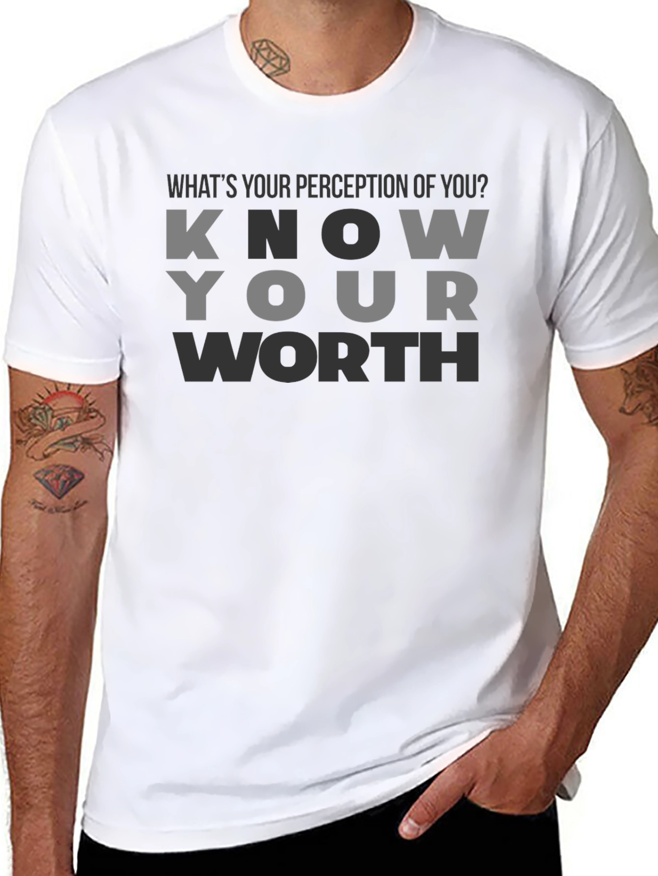 Know Your Worth Graphic Tee