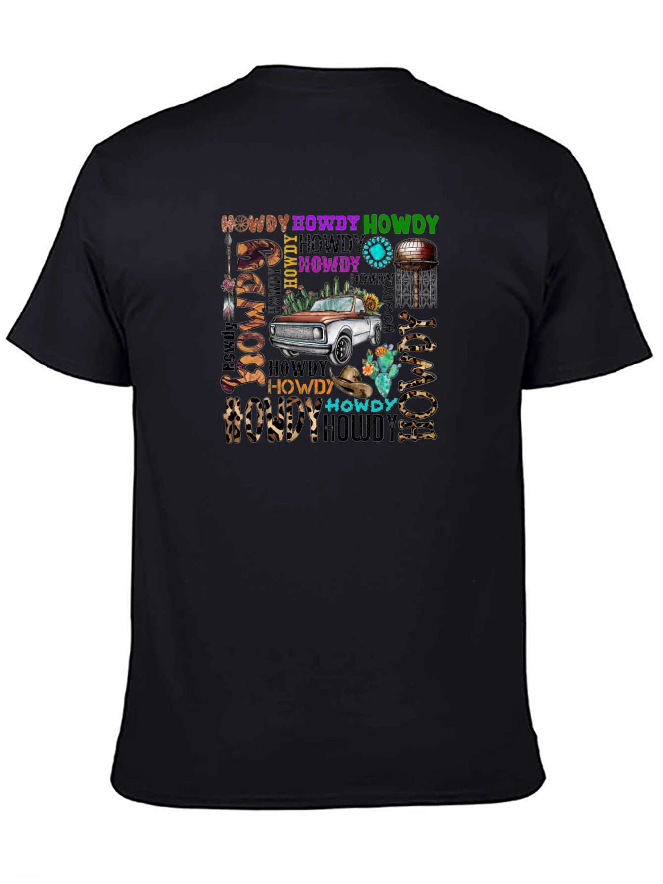 Howdy Western Truck Graphic Tee