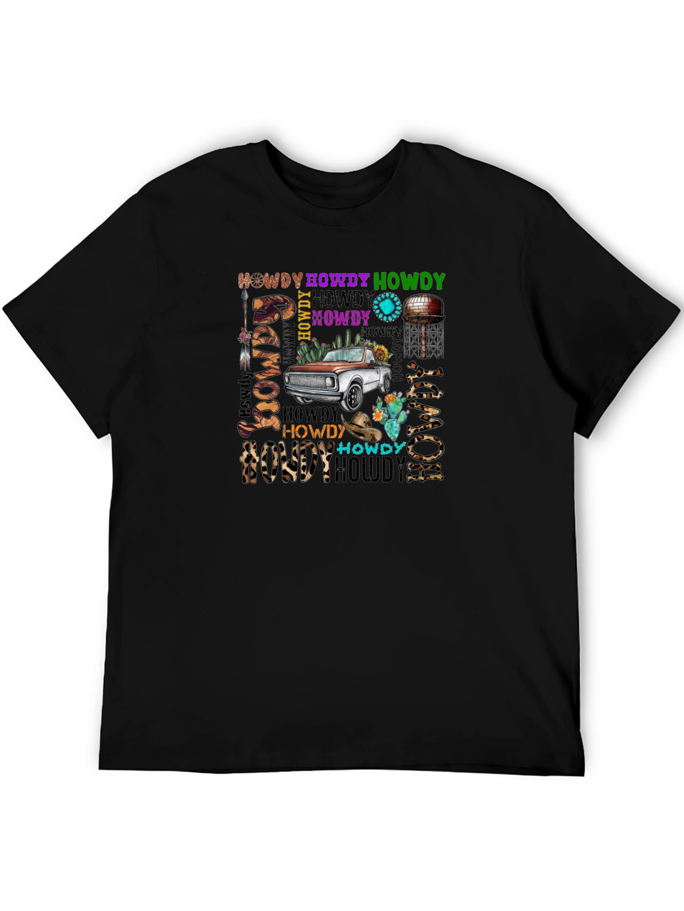 Howdy Western Truck Graphic Tee