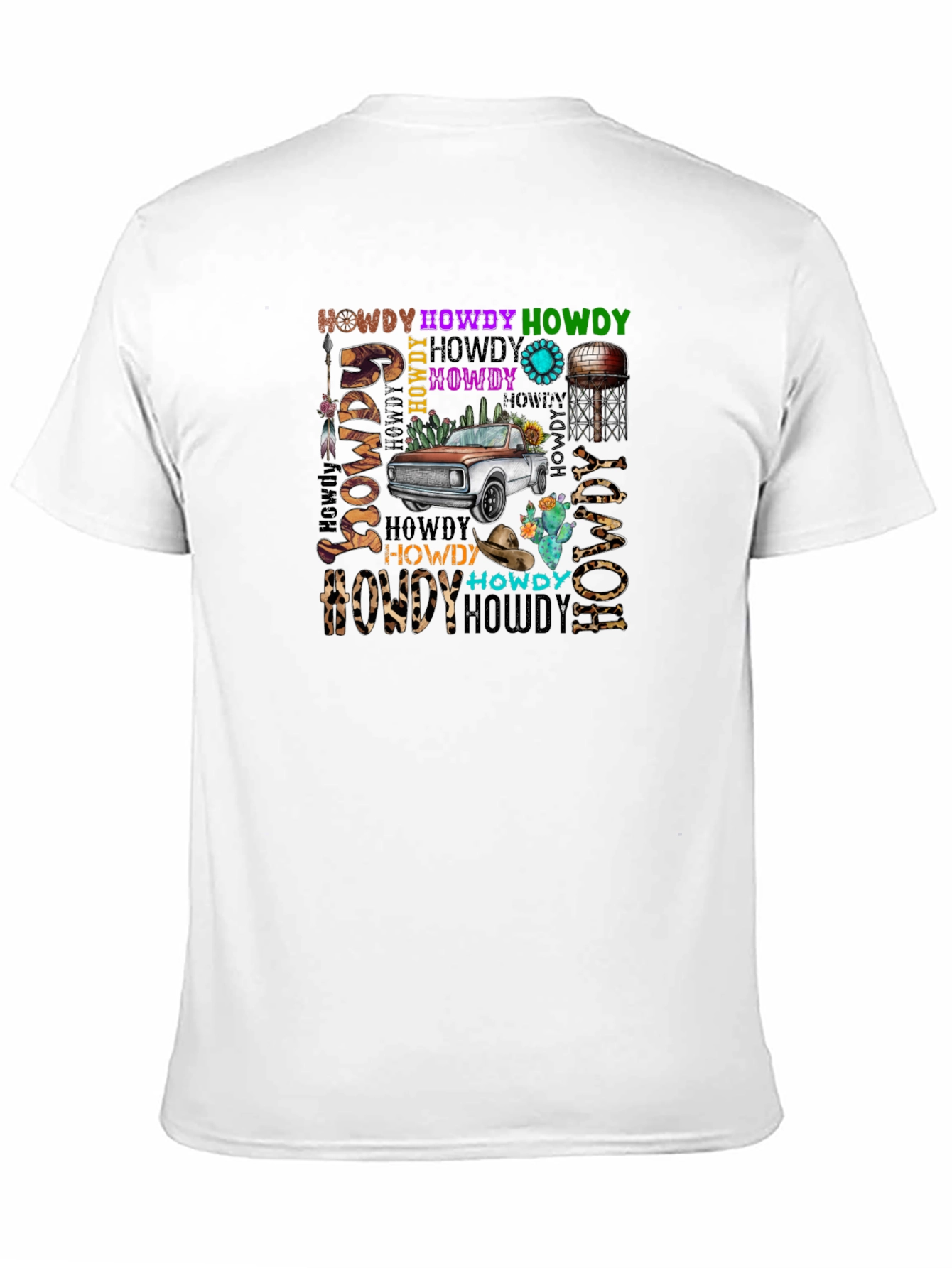 Howdy Western Truck Graphic Tee