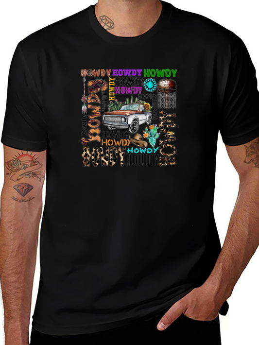 Howdy Western Truck Graphic Tee