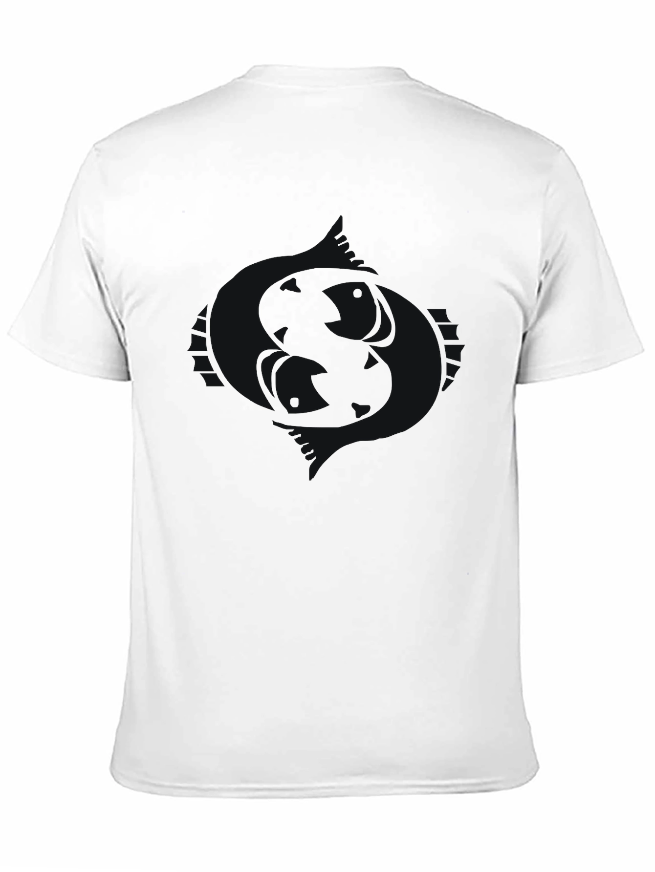 Mens Black Crew Neck Short Sleeve T-Shirt