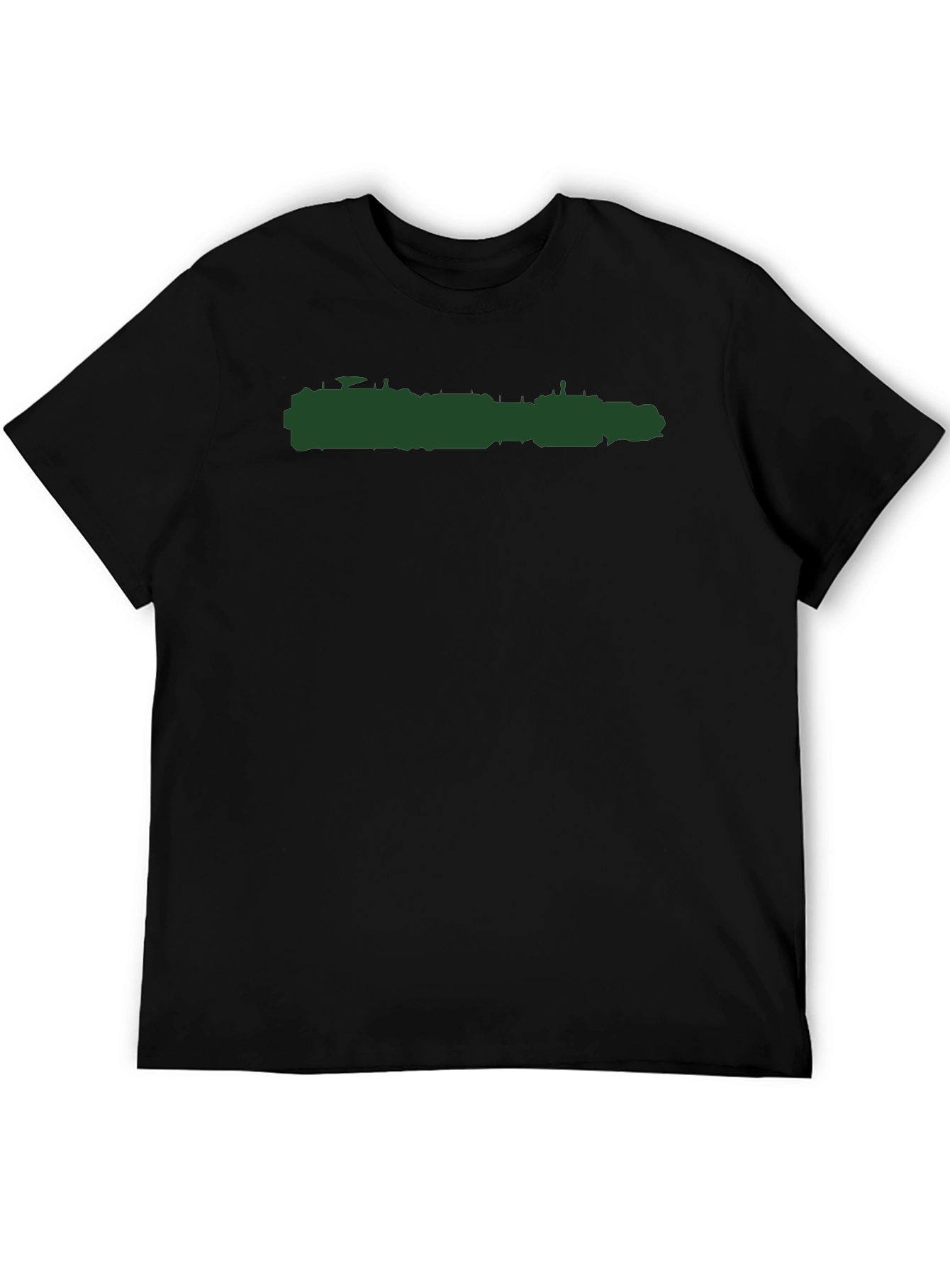 Mens Graphic Print Crew Neck T-Shirt