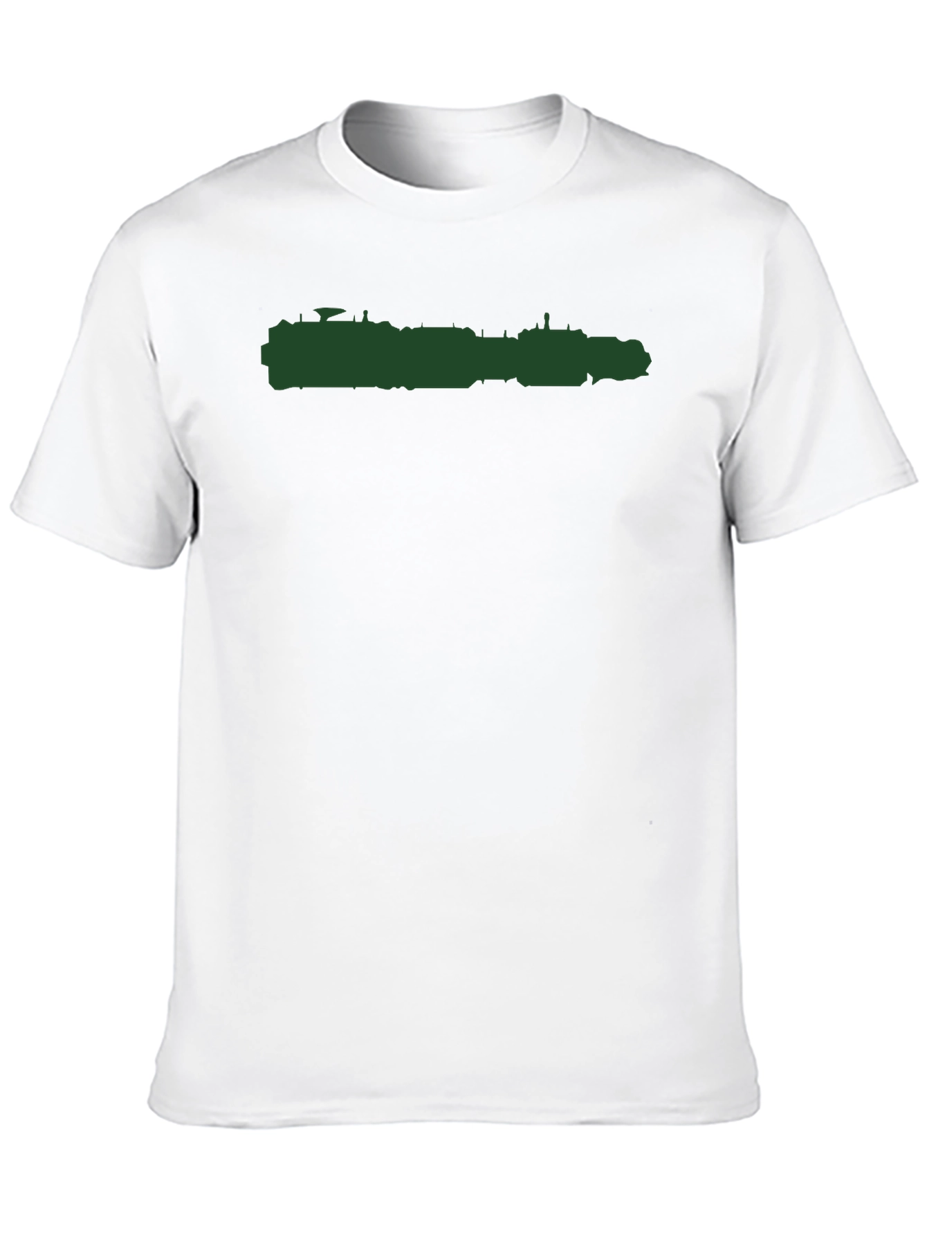 Mens Graphic Print Crew Neck T-Shirt