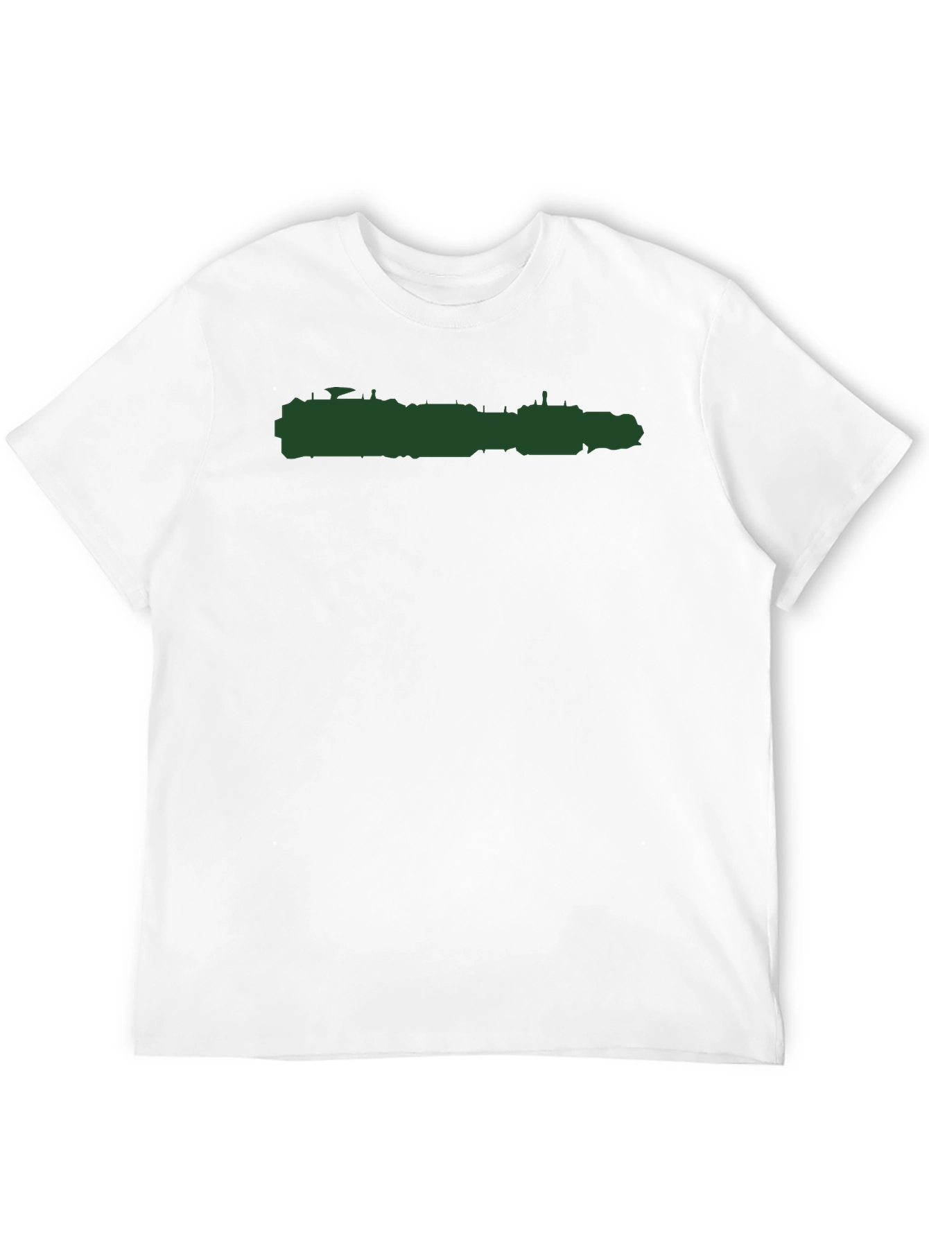 Mens Graphic Print Crew Neck T-Shirt