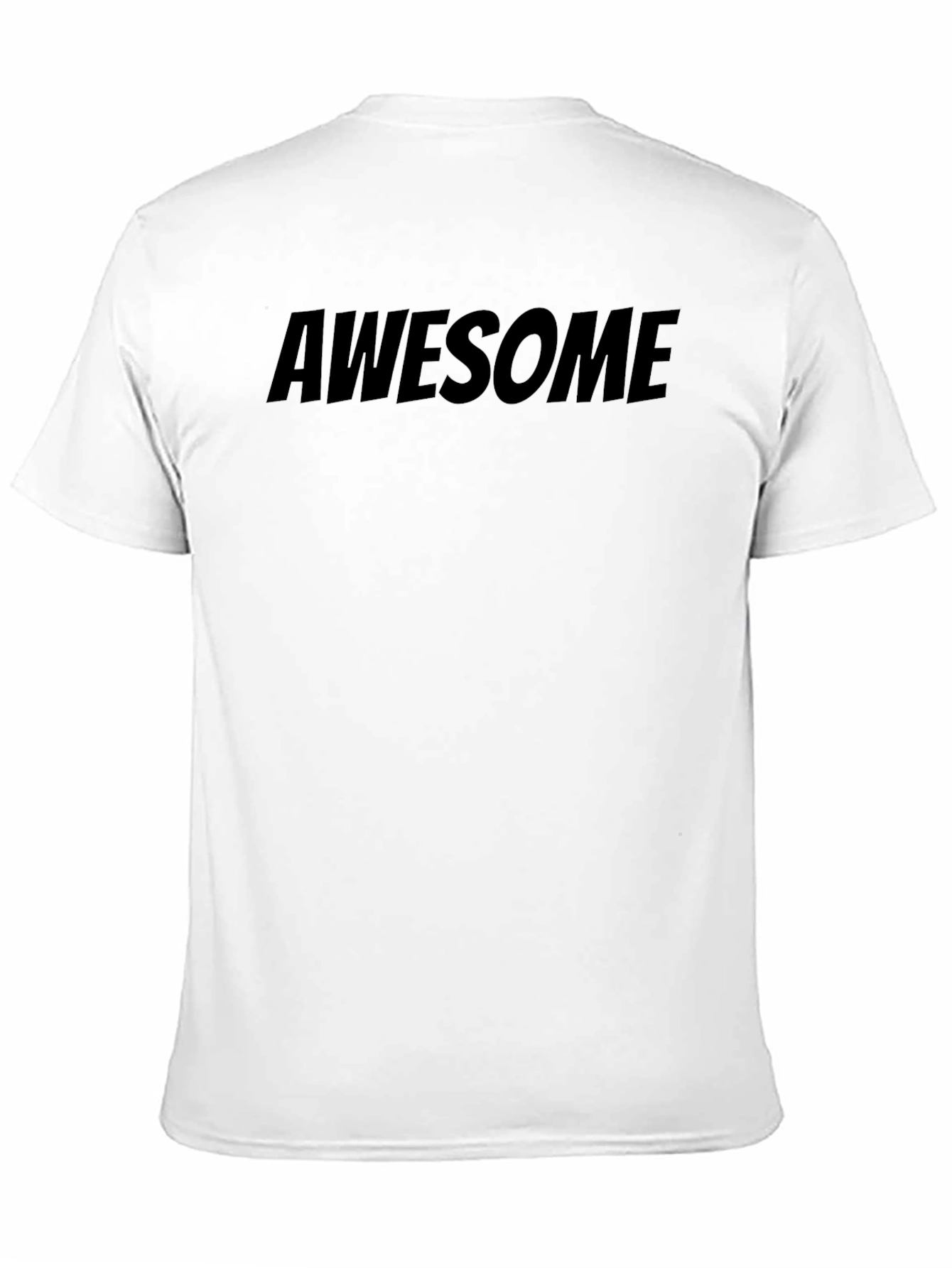 Awesome Graphic Tee - Mens Black T-Shirt
