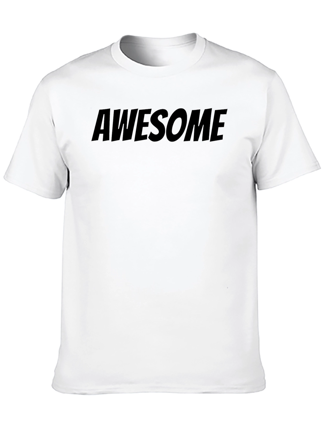 Awesome Graphic Tee - Mens Black T-Shirt
