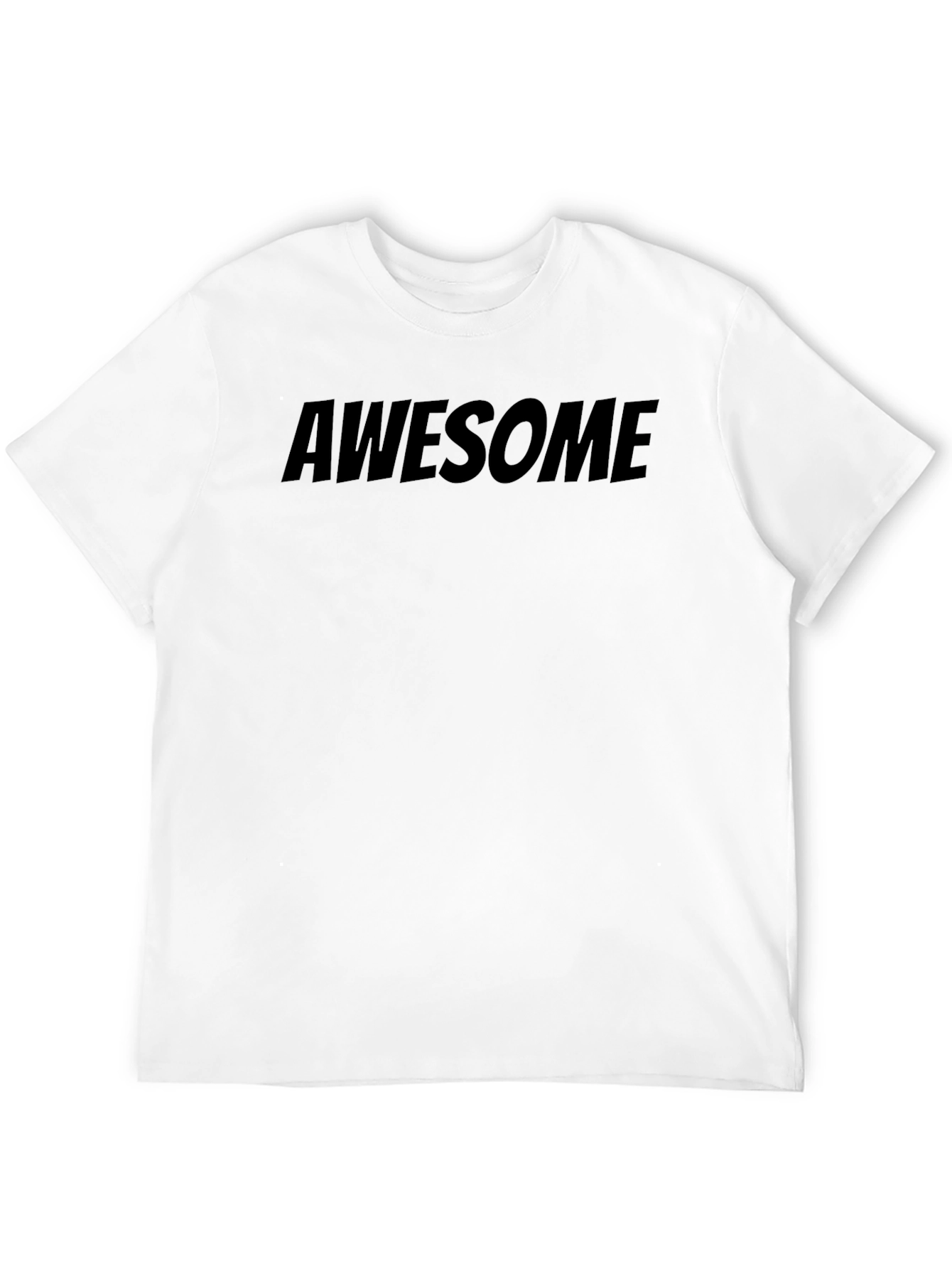 Awesome Graphic Tee - Mens Black T-Shirt