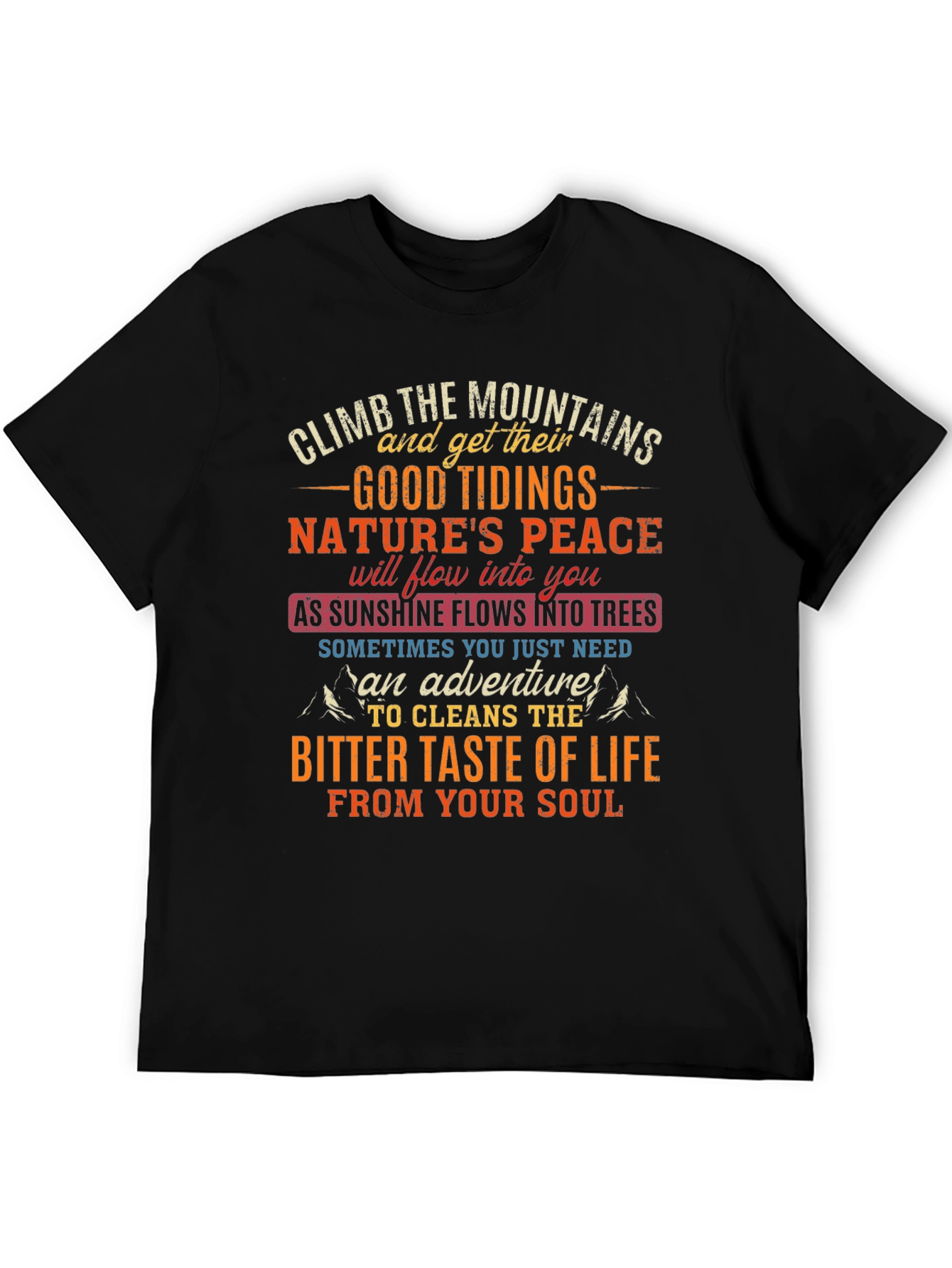 Mountain Adventure Graphic T-Shirt