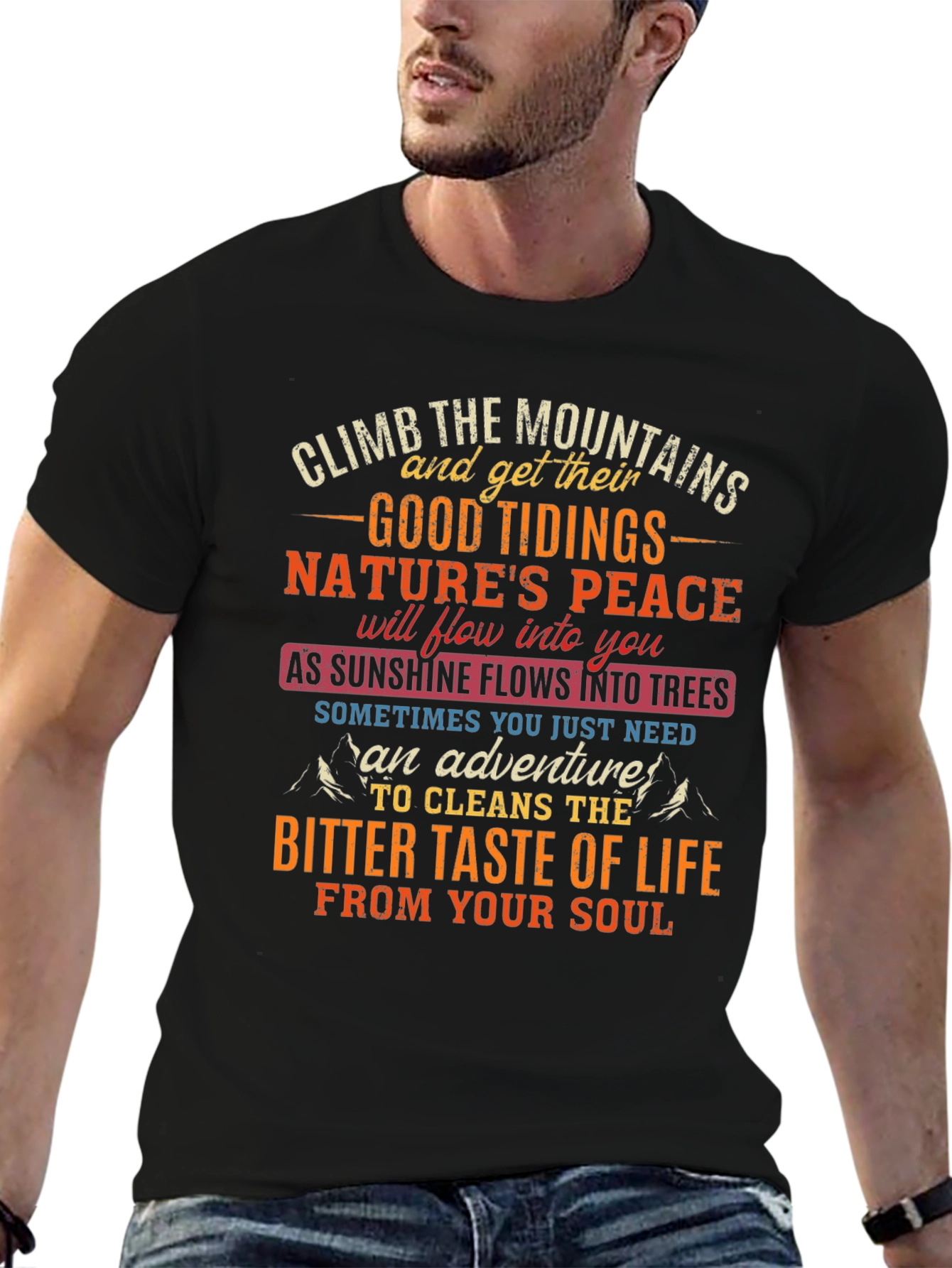 Mountain Adventure Graphic T-Shirt