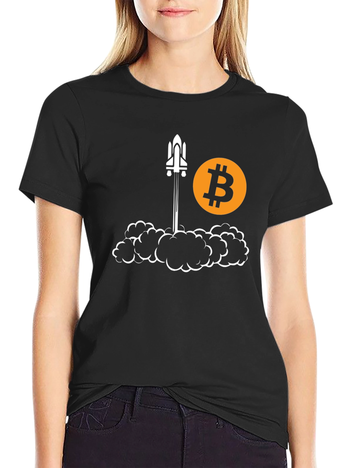 Bitcoin Rocket Launch T-Shirt