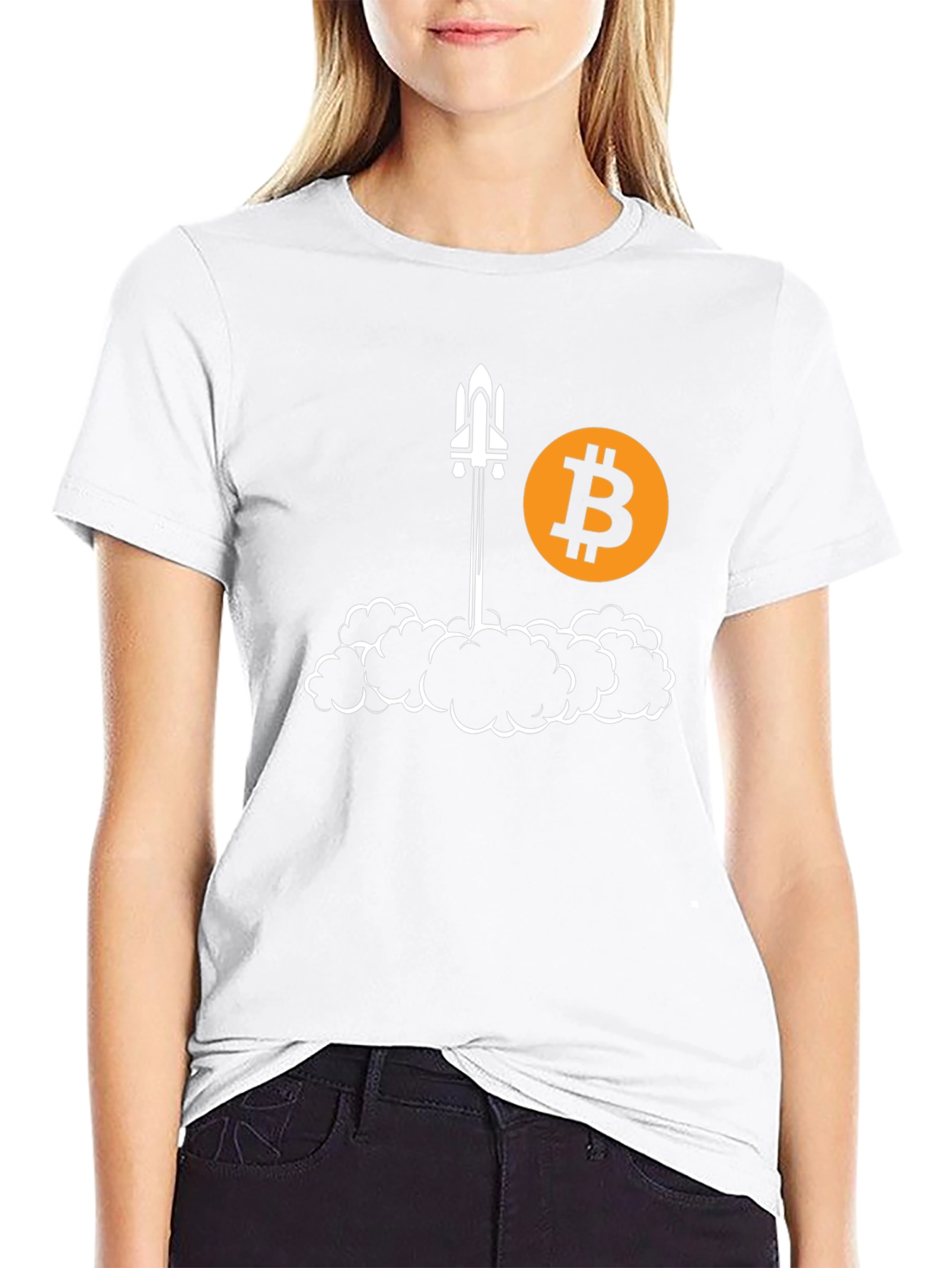 Bitcoin Rocket Launch T-Shirt