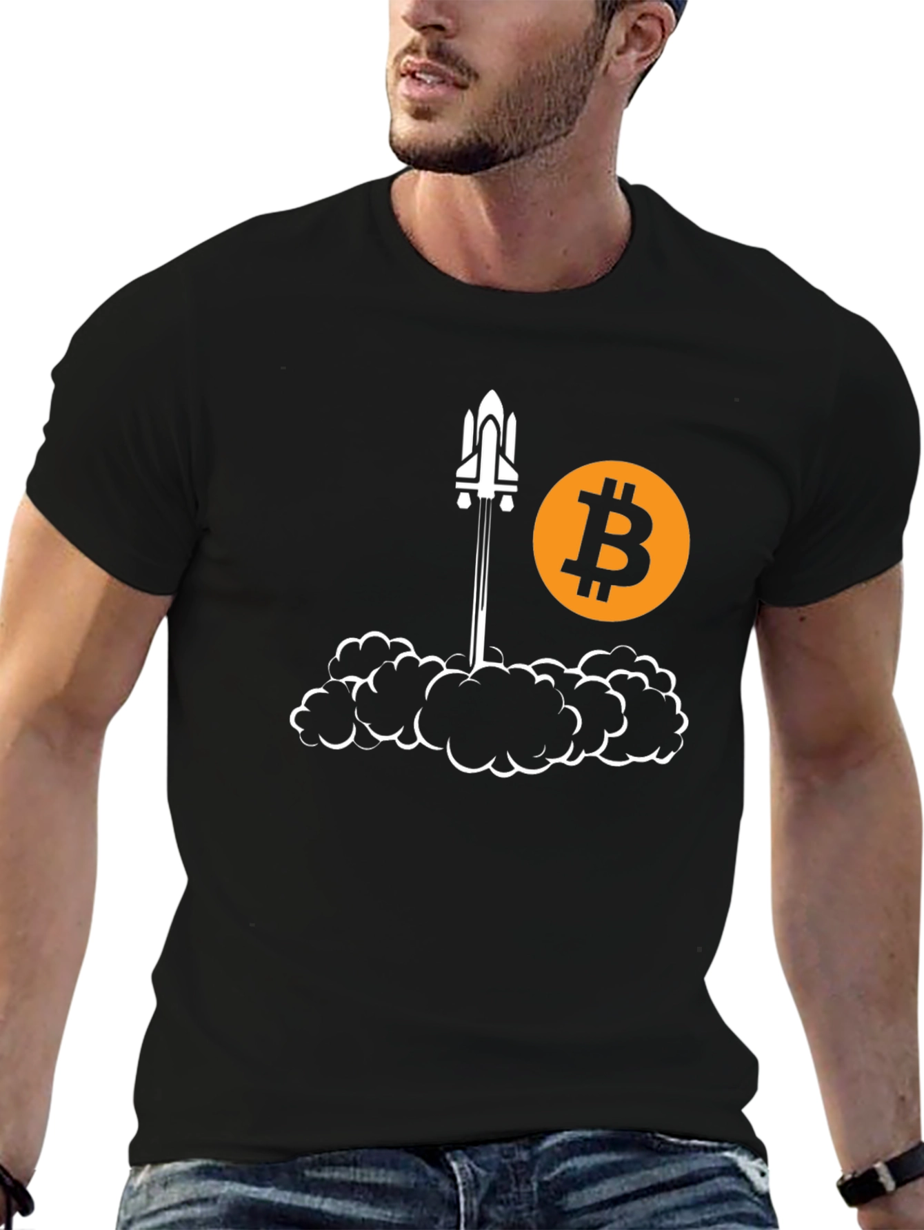 Bitcoin Rocket Launch T-Shirt