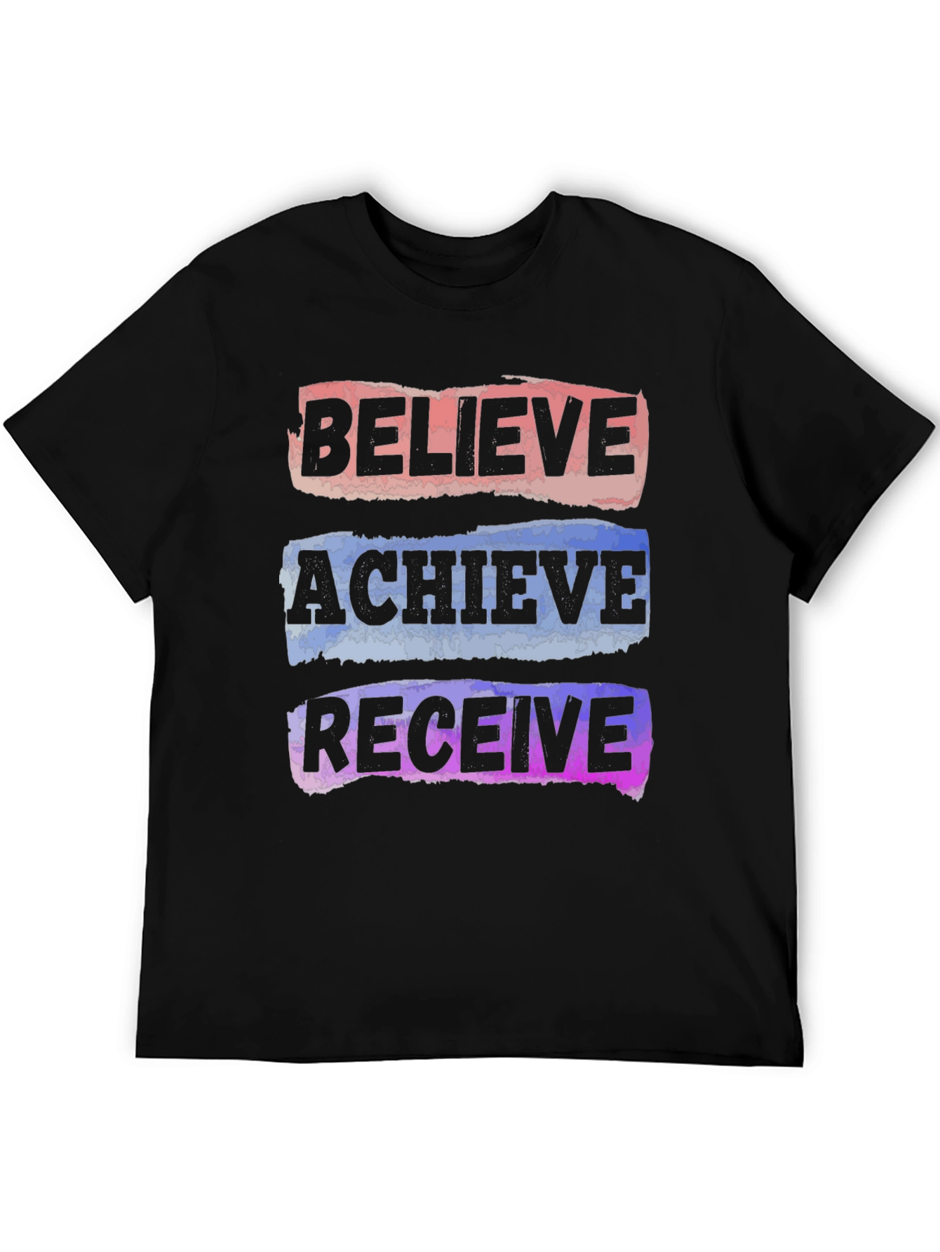 Believe Achieve Receive Graphic T-Shirt