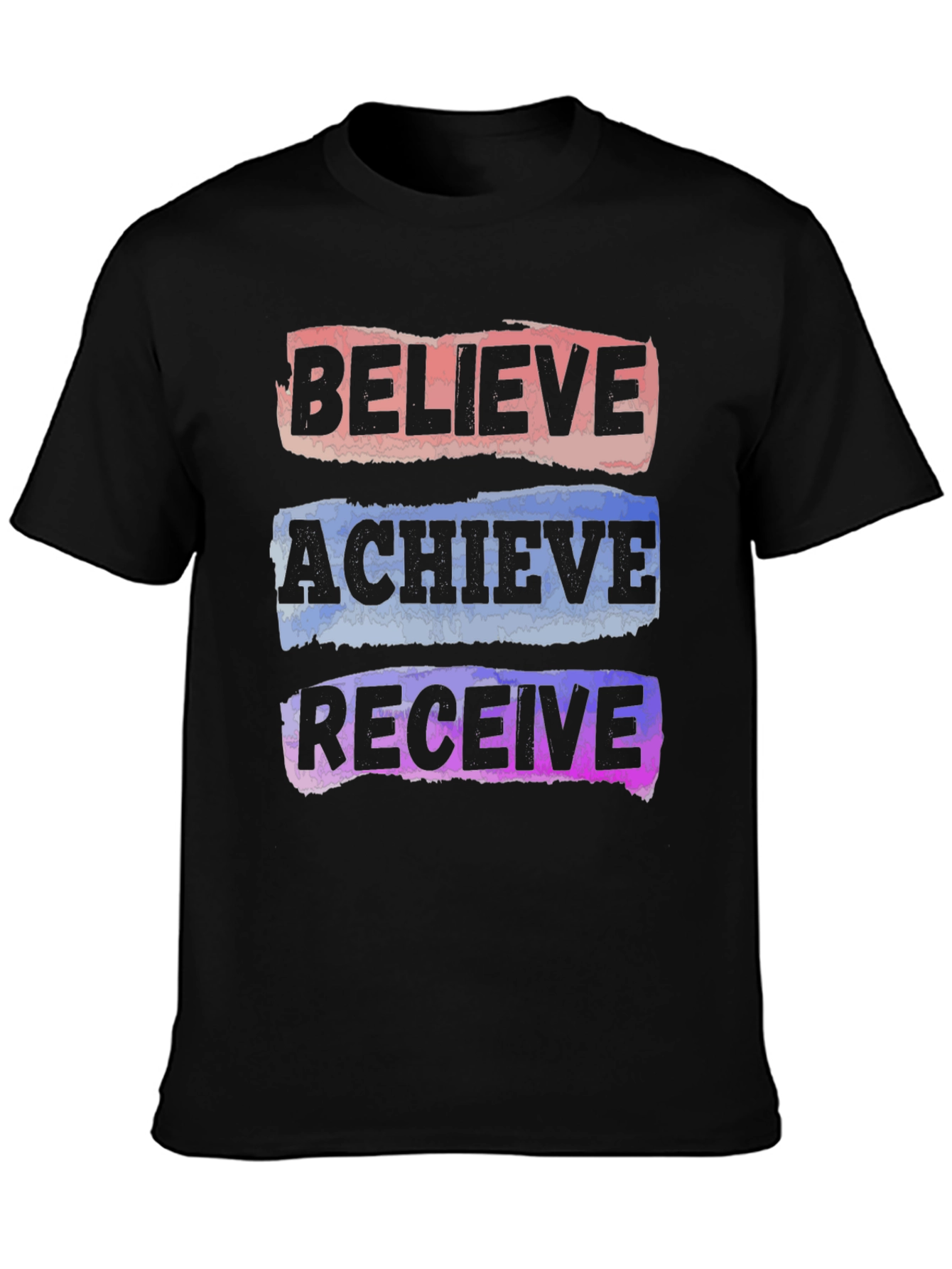 Believe Achieve Receive Graphic T-Shirt