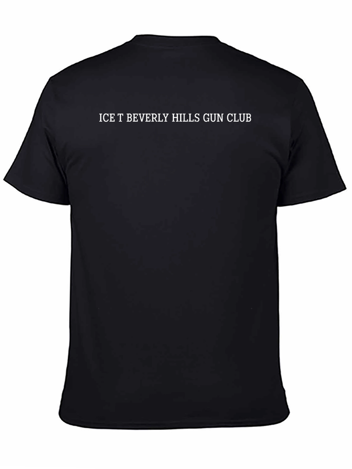 Ice T Beverly Hills Gun Club Black T-Shirt