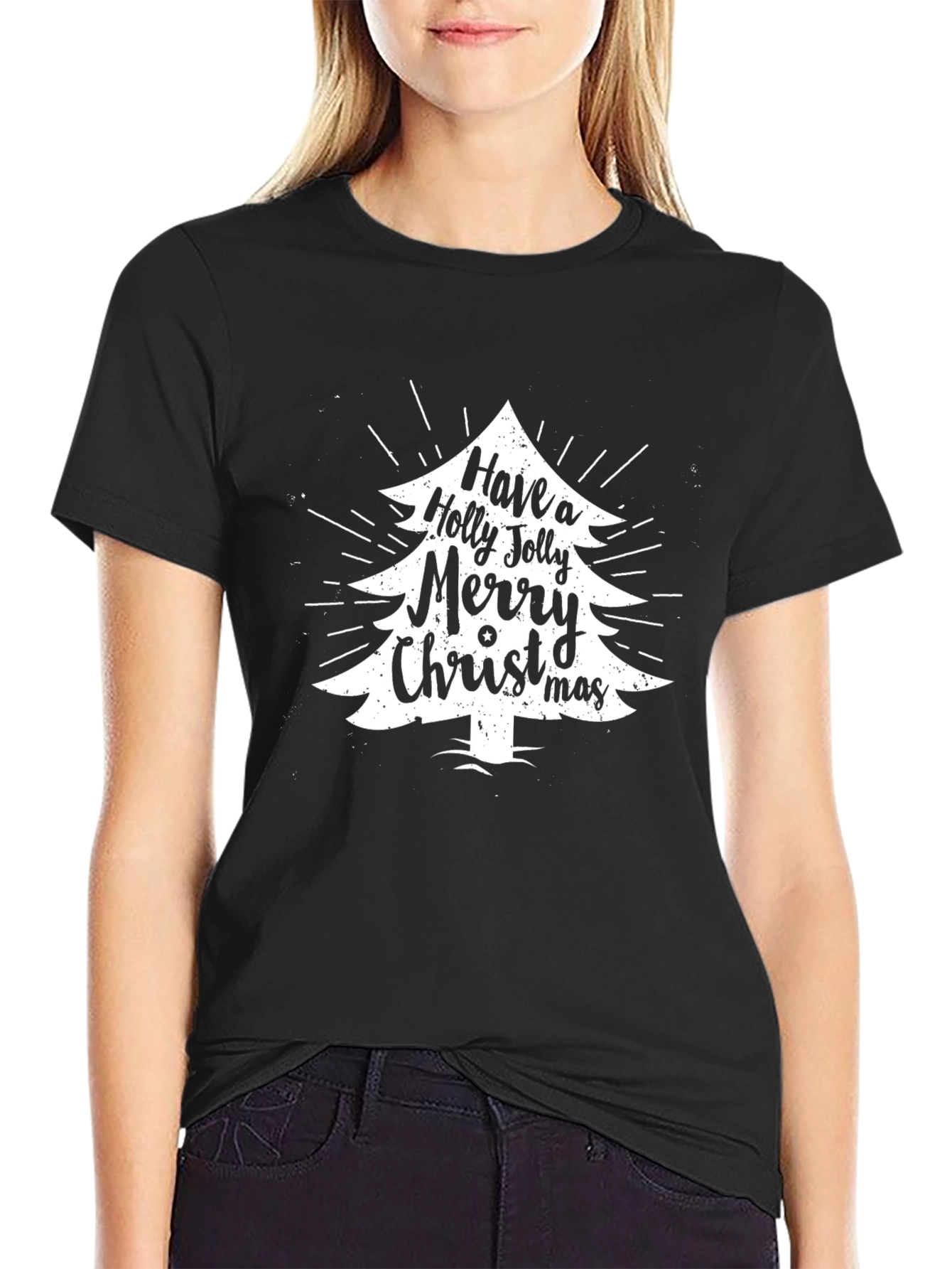 Holiday T-Shirt: Have a Holly Jolly Merry Christmas