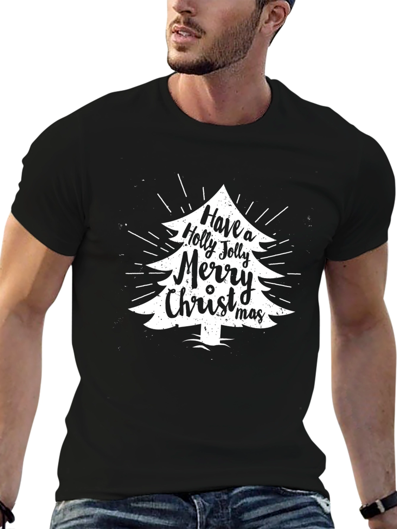 Holiday T-Shirt: Have a Holly Jolly Merry Christmas