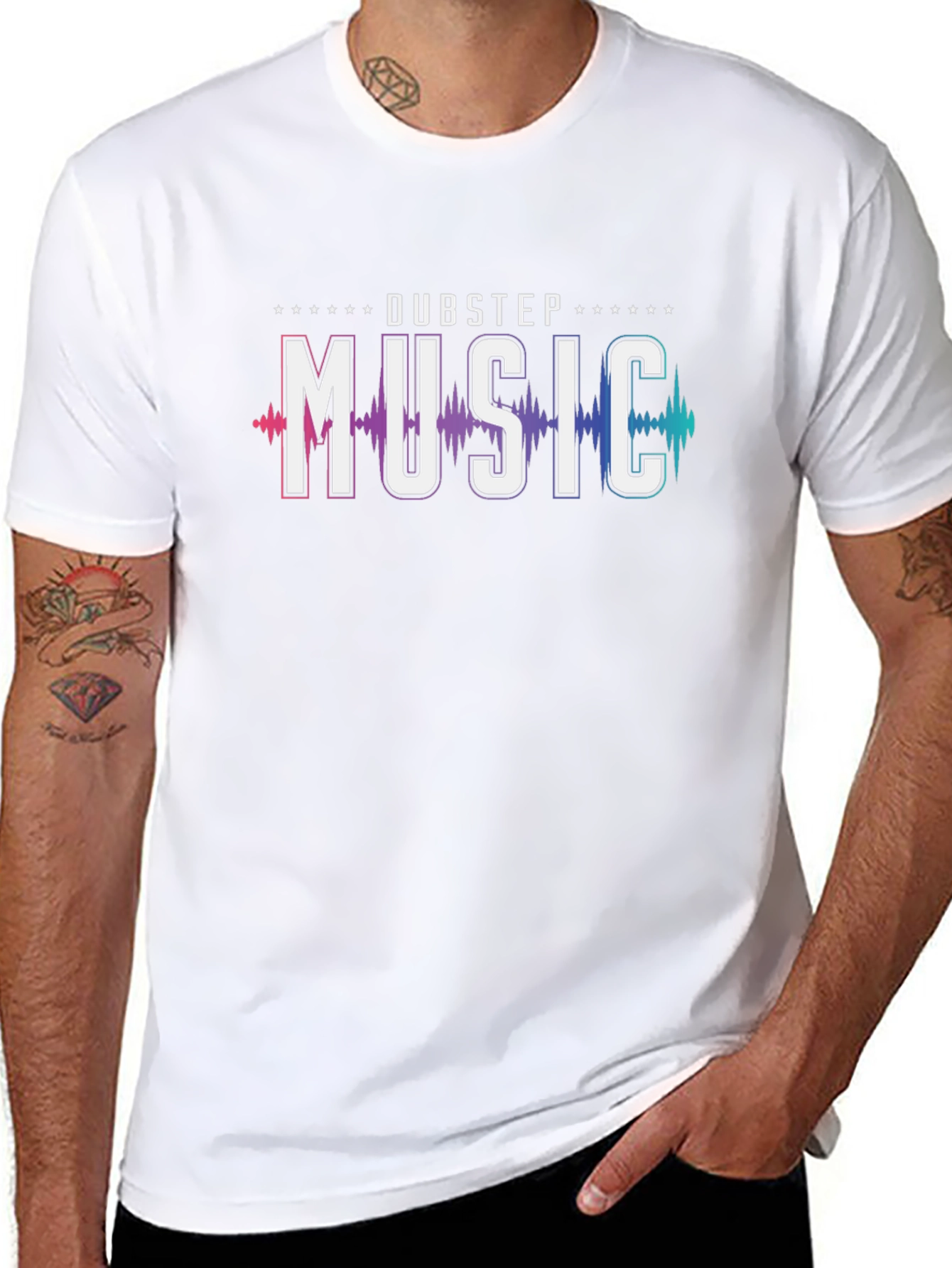 Dubstep Music T-Shirt - Black Graphic Tee