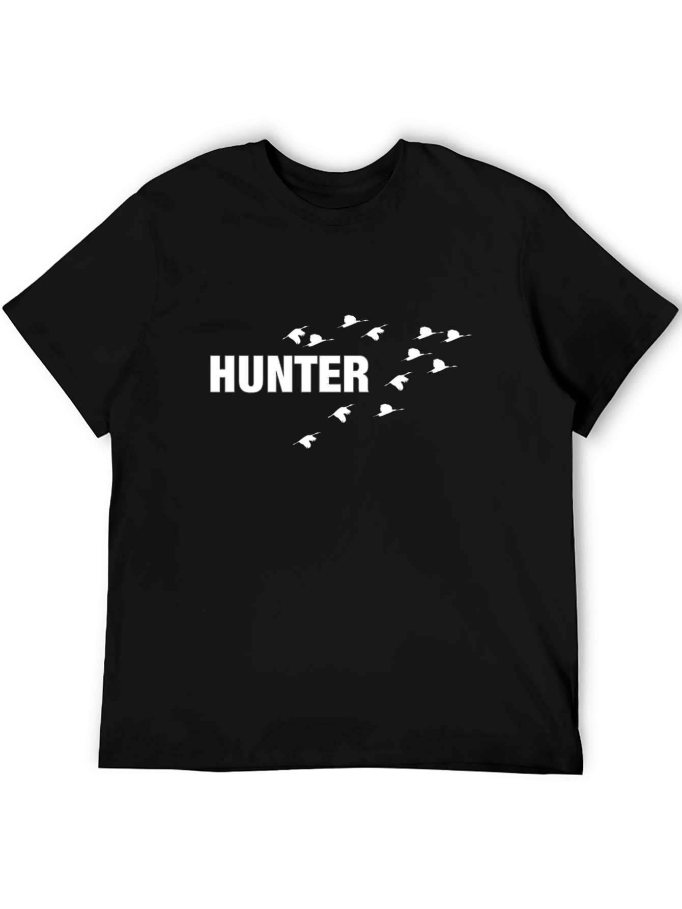 Hunter Duck Graphic T-Shirt - Black