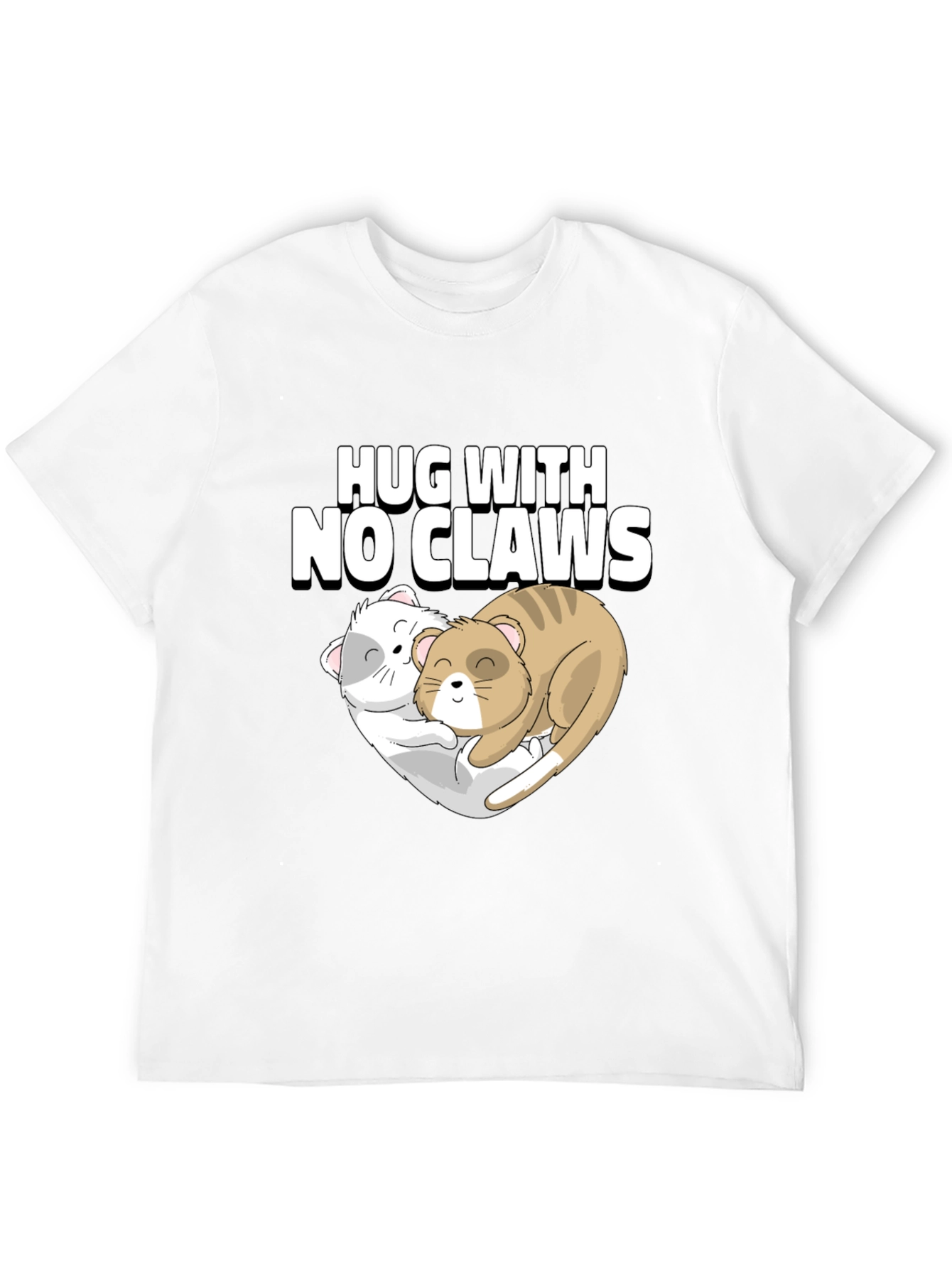 Hug With No Claws Graphic T-Shirt
