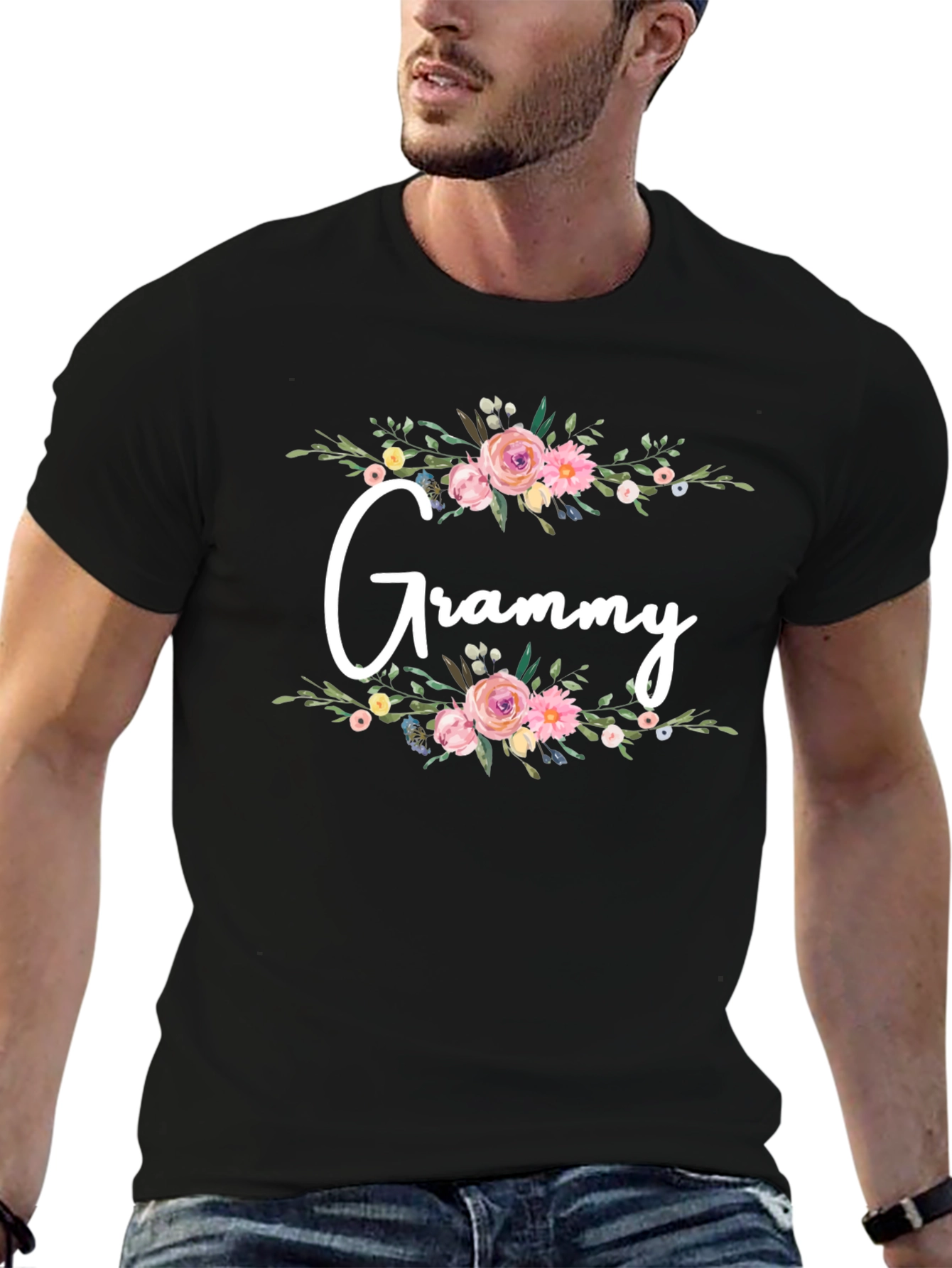 Floral Grammy Graphic Tee
