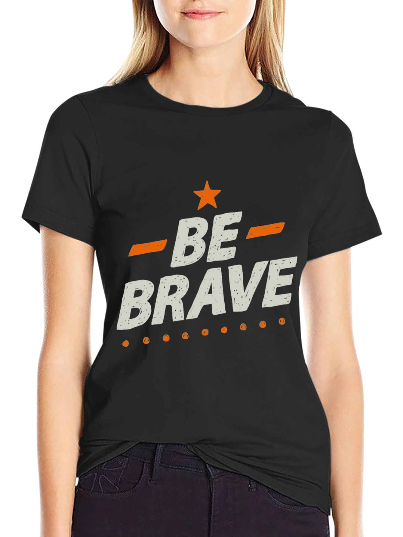 Be Brave Graphic Tee - Stylish Inspirational T-Shirt