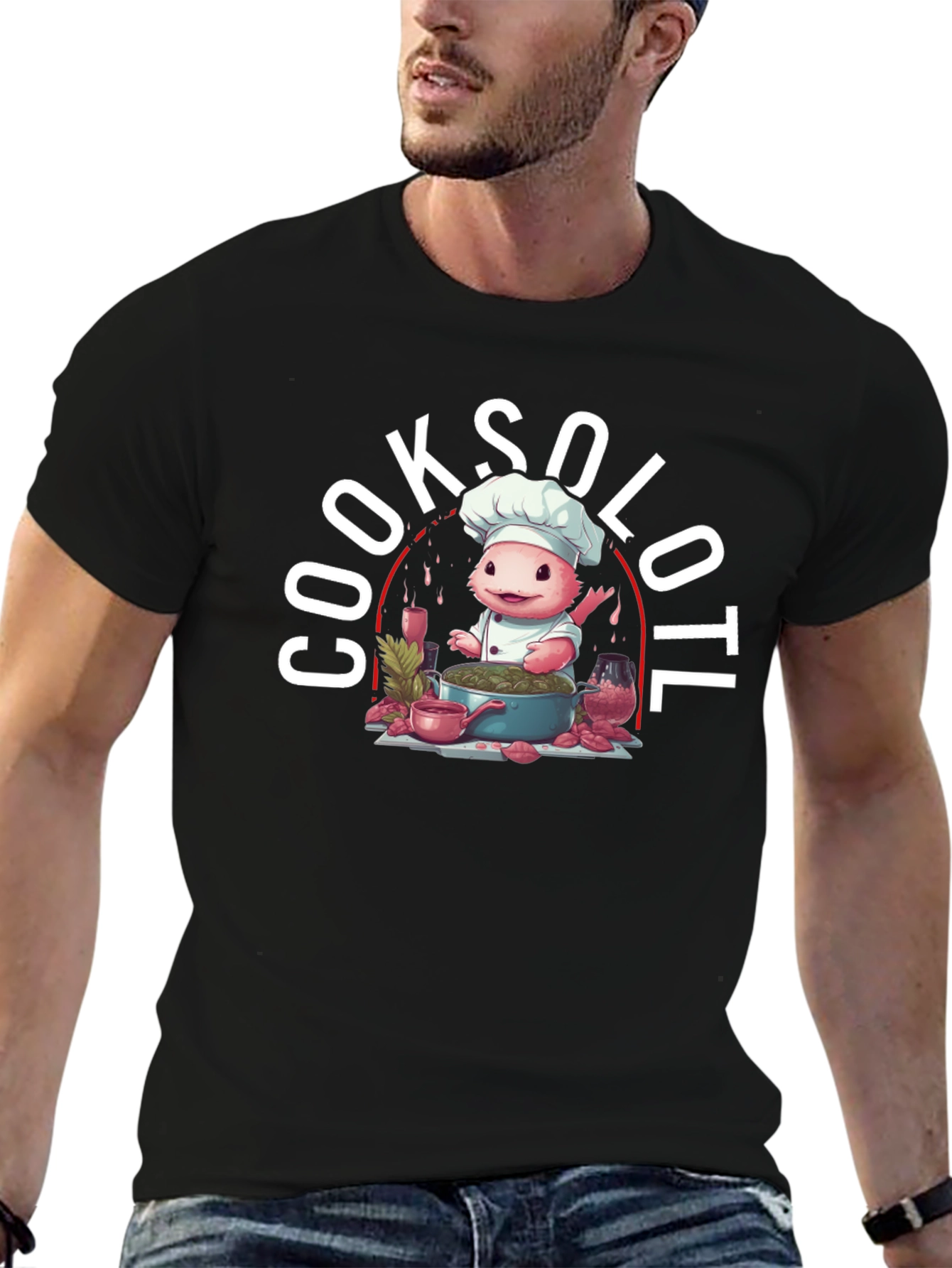 Cooksolotl Graphic T-Shirt