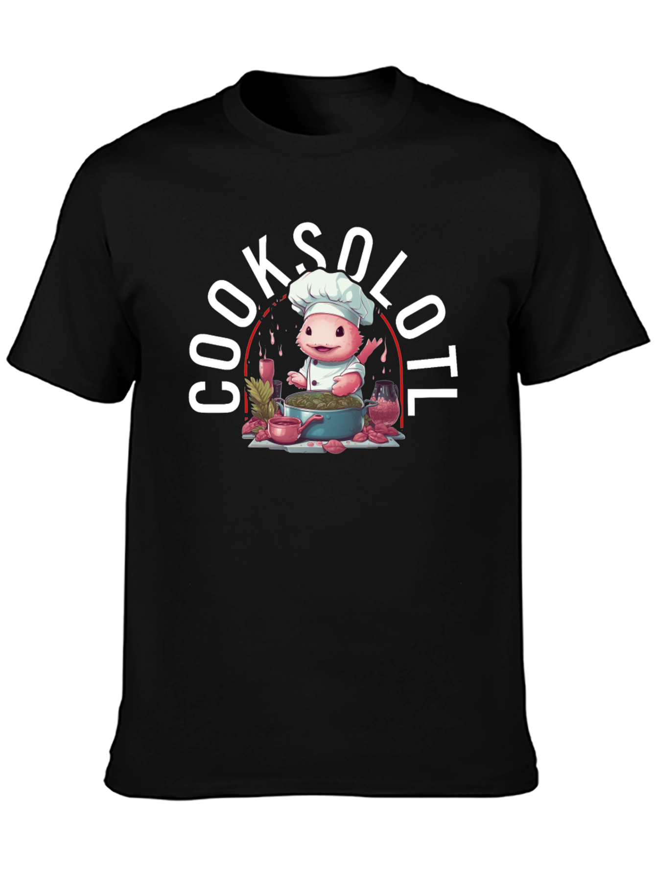 Cooksolotl Graphic T-Shirt