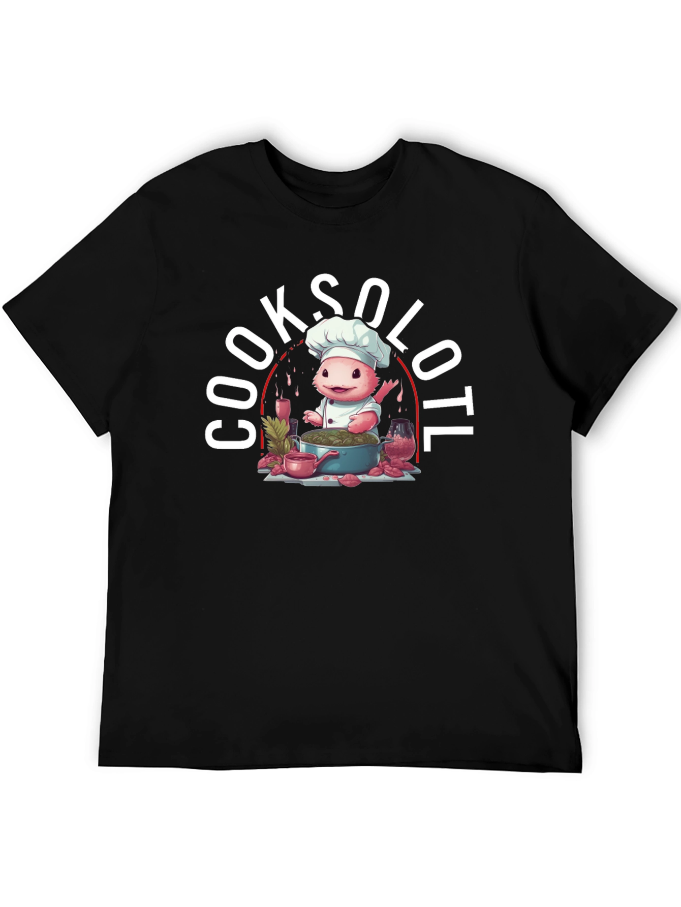 Cooksolotl Graphic T-Shirt