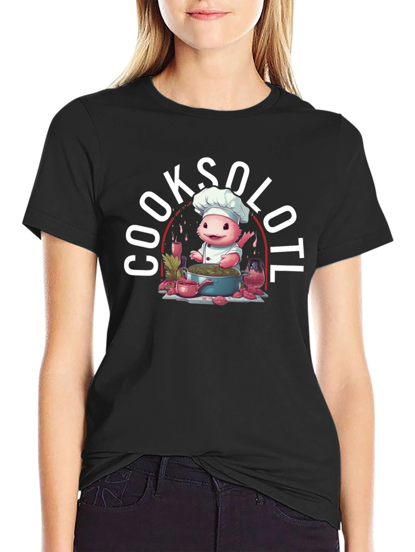 Cooksolotl Graphic T-Shirt