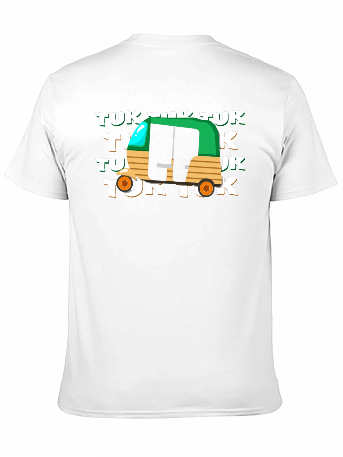 Tuk Tuk Auto Rickshaw Graphic Tee