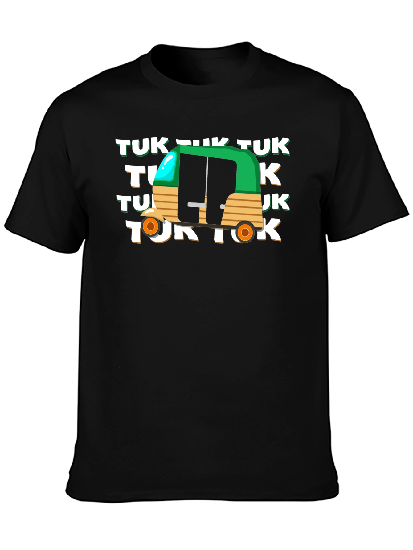 Tuk Tuk Auto Rickshaw Graphic Tee