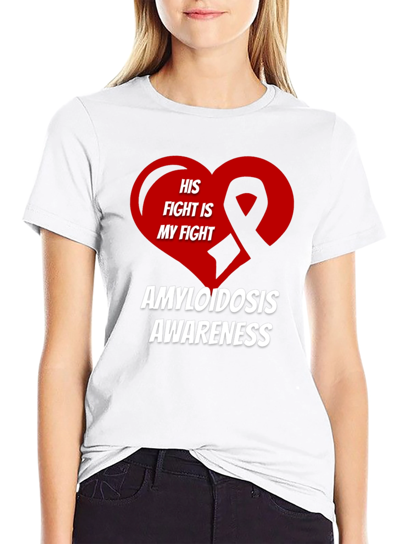 Amyloidosis Awareness T-Shirt - Fight Together!