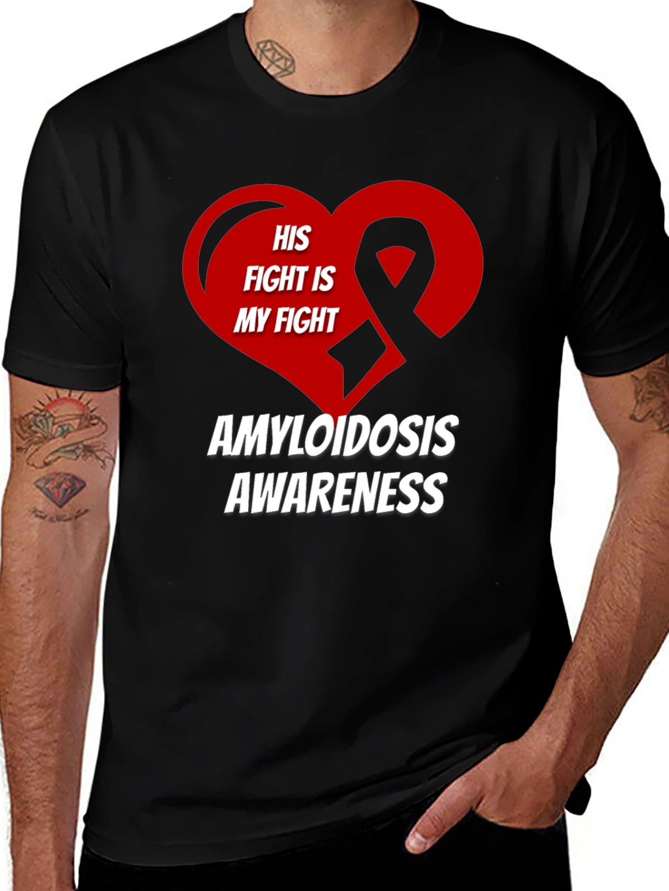 Amyloidosis Awareness T-Shirt - Fight Together!