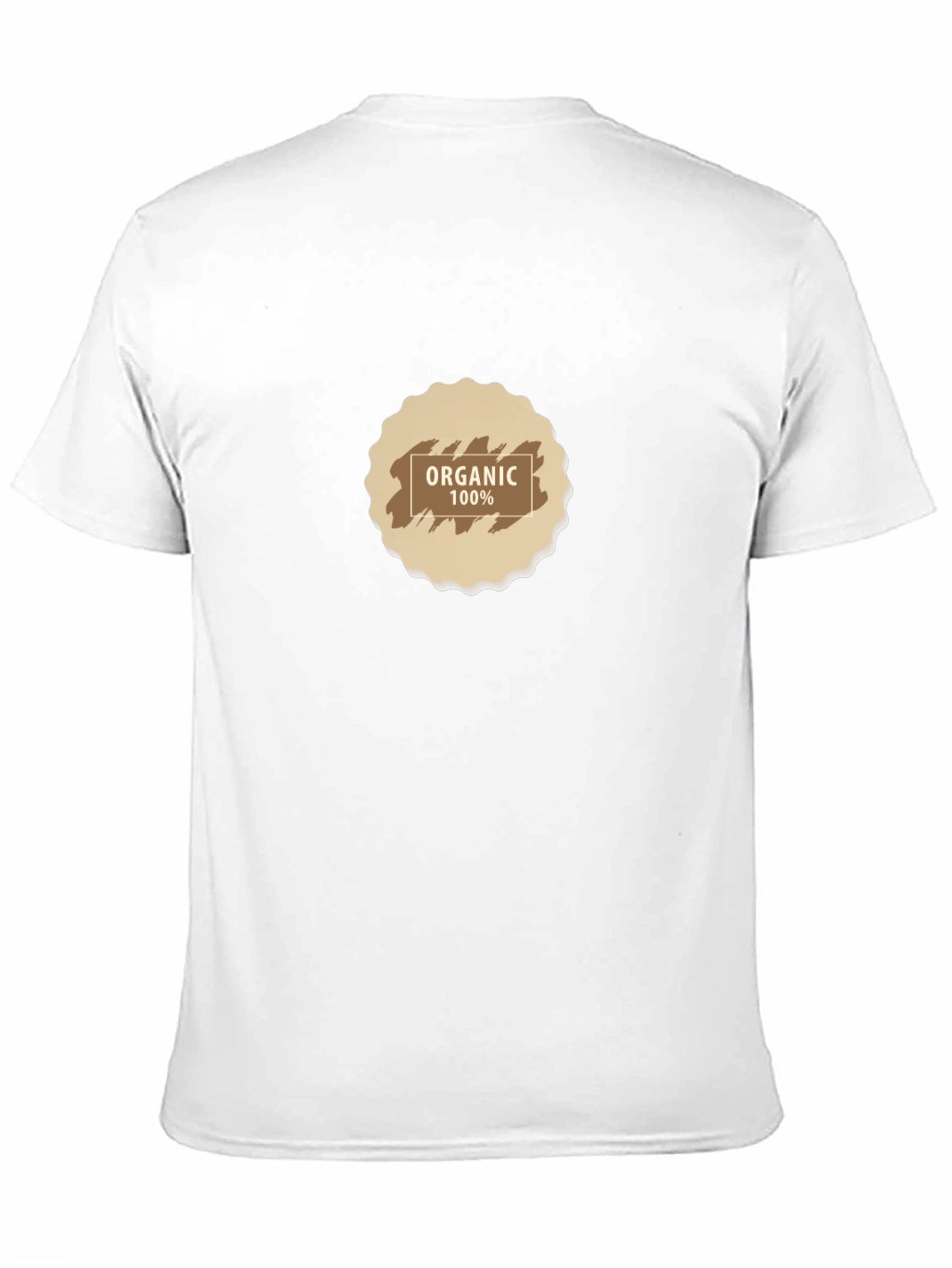 Organic Cotton Black Graphic T-Shirt