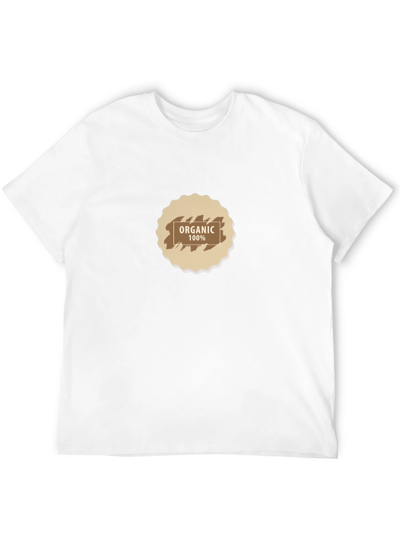 Organic Cotton Black Graphic T-Shirt
