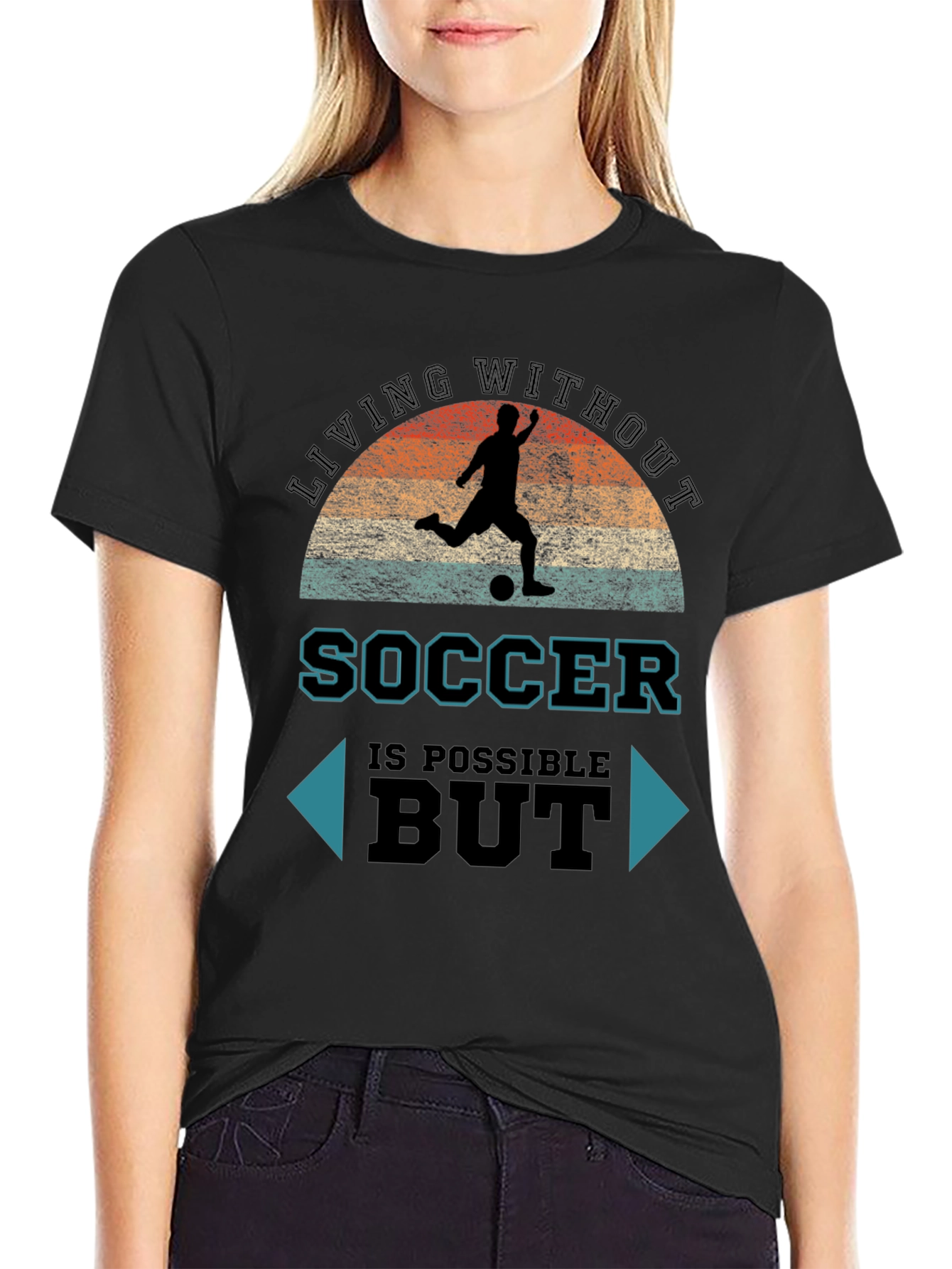 Soccer Lover Graphic T-Shirt