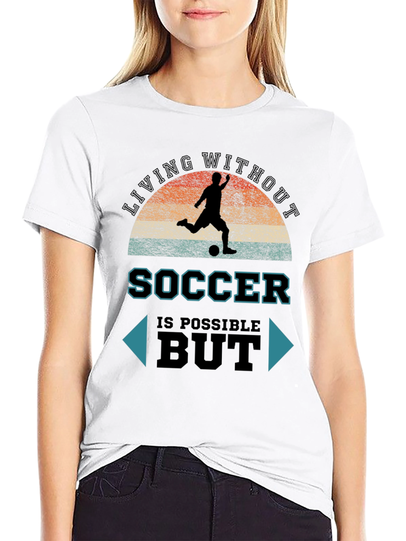 Soccer Lover Graphic T-Shirt