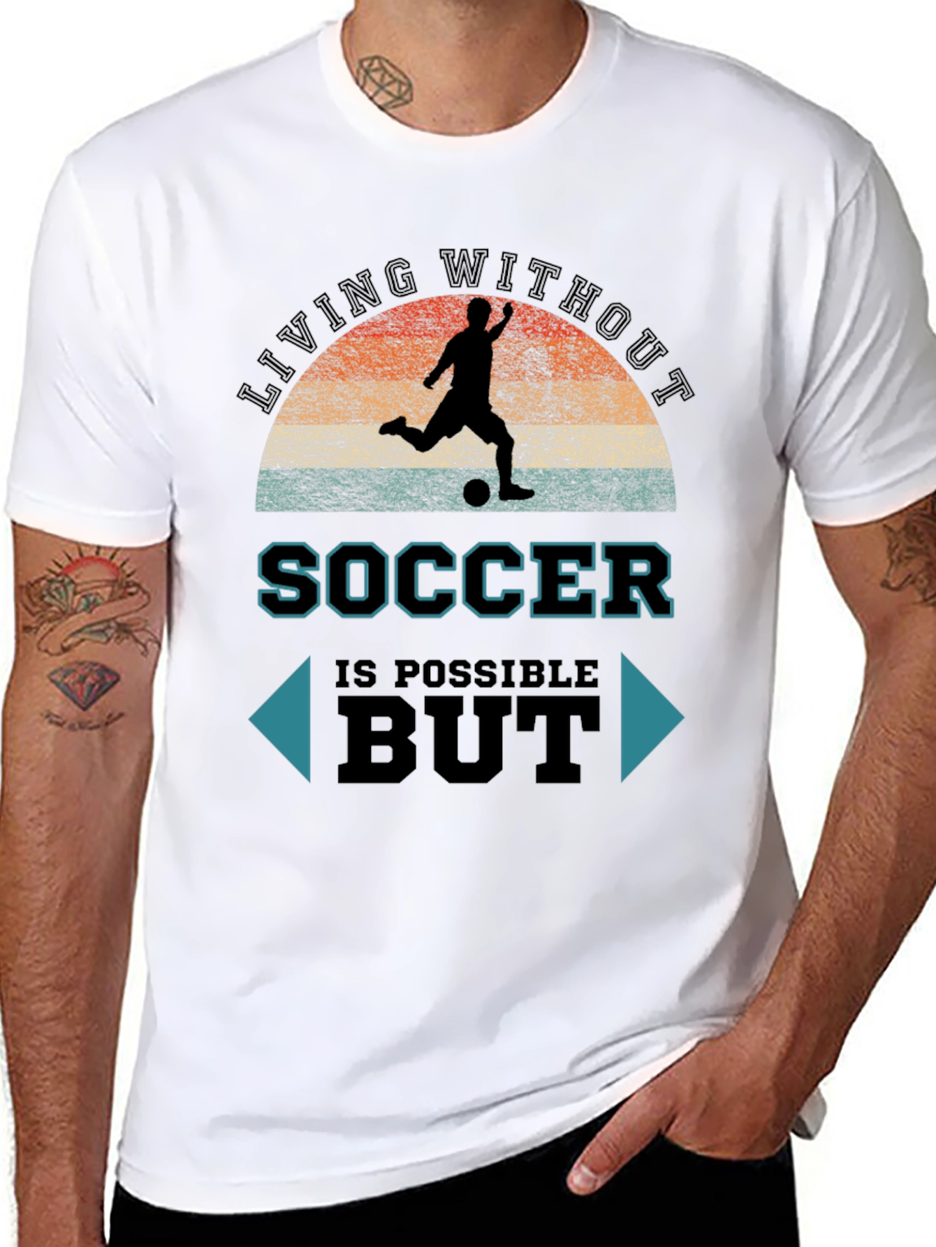 Soccer Lover Graphic T-Shirt