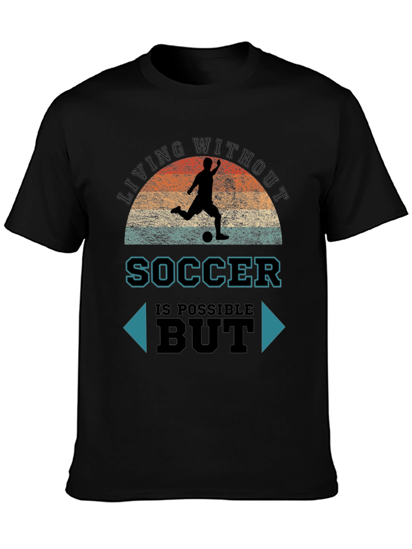 Soccer Lover Graphic T-Shirt