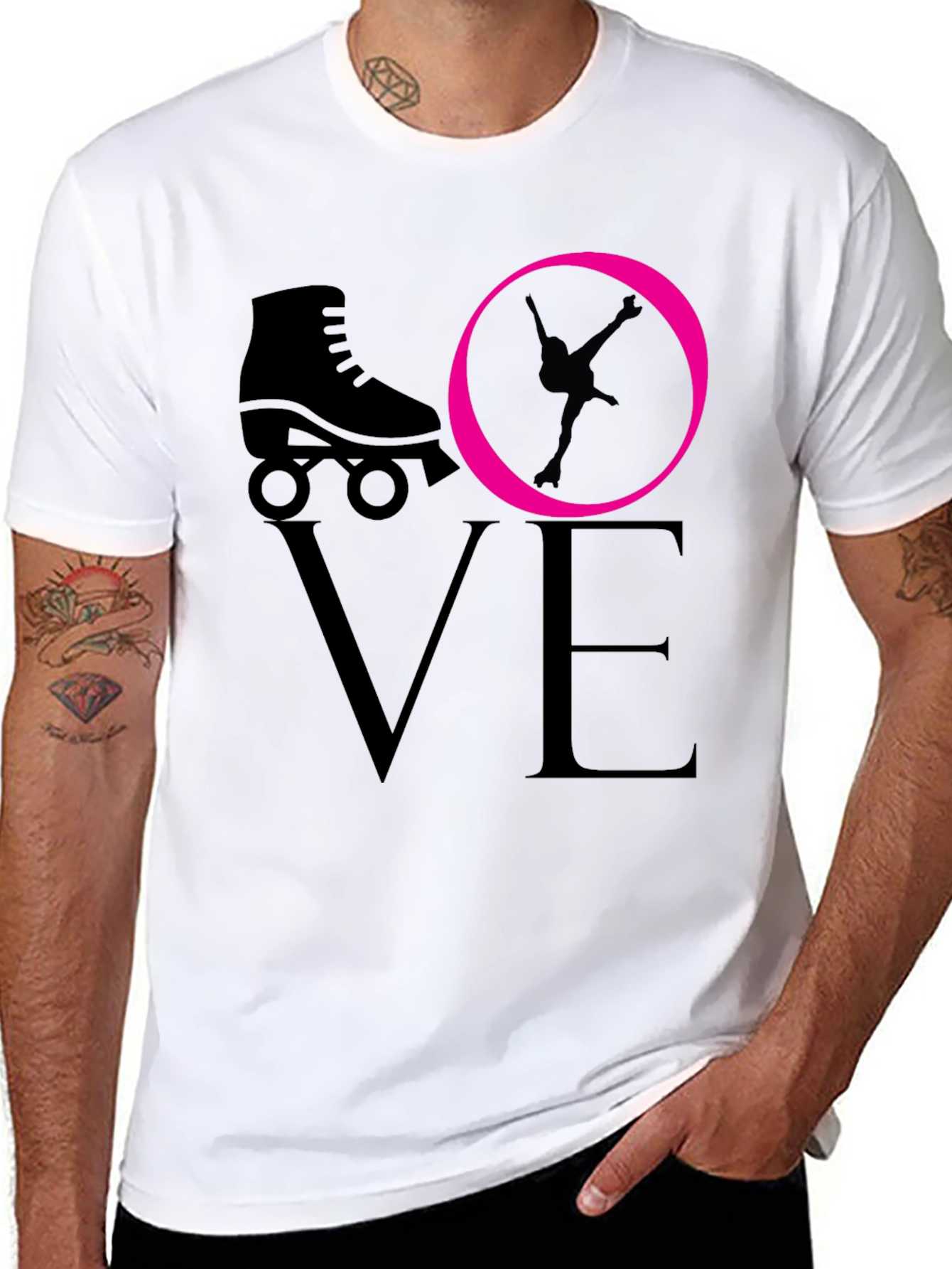 Roller Skating LOVE T-Shirt