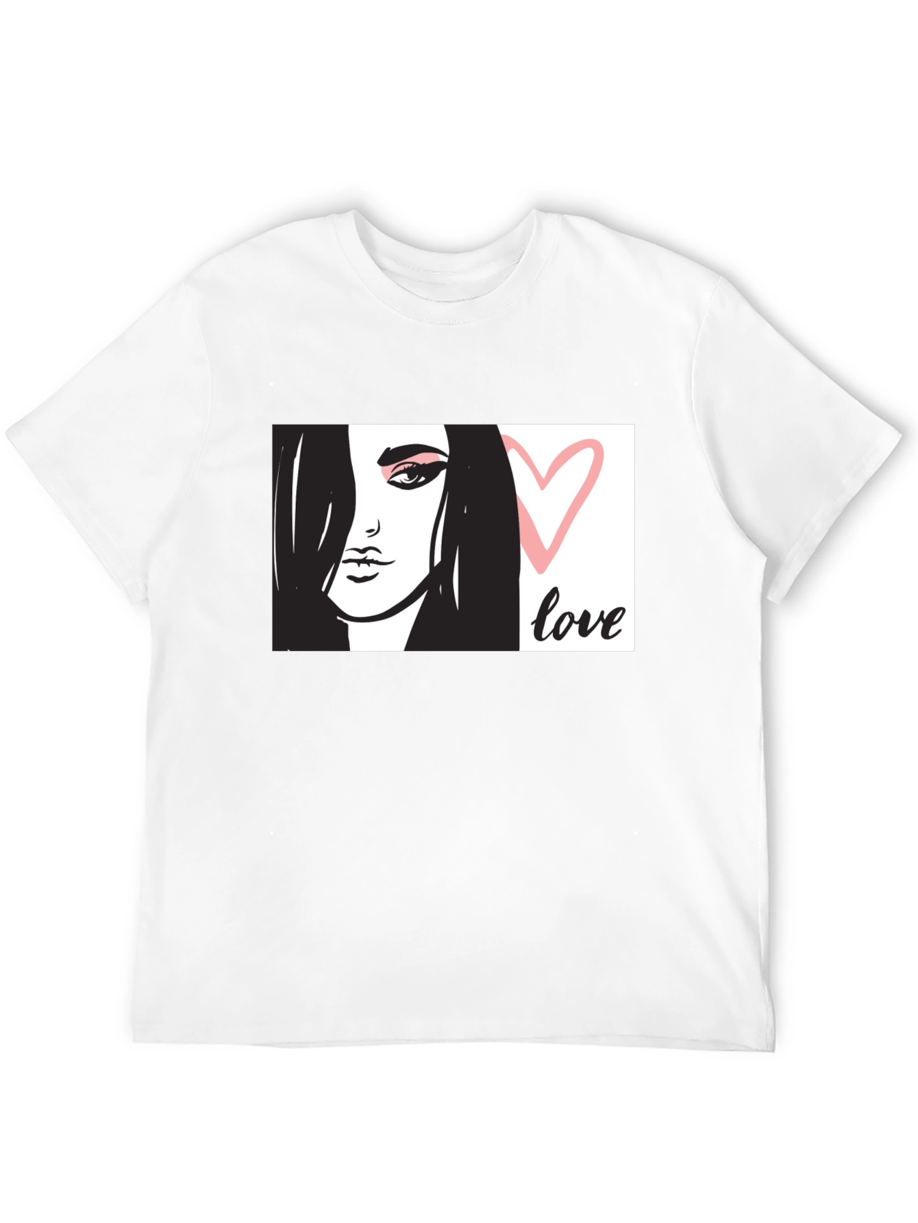 Love Graphic Black T-Shirt