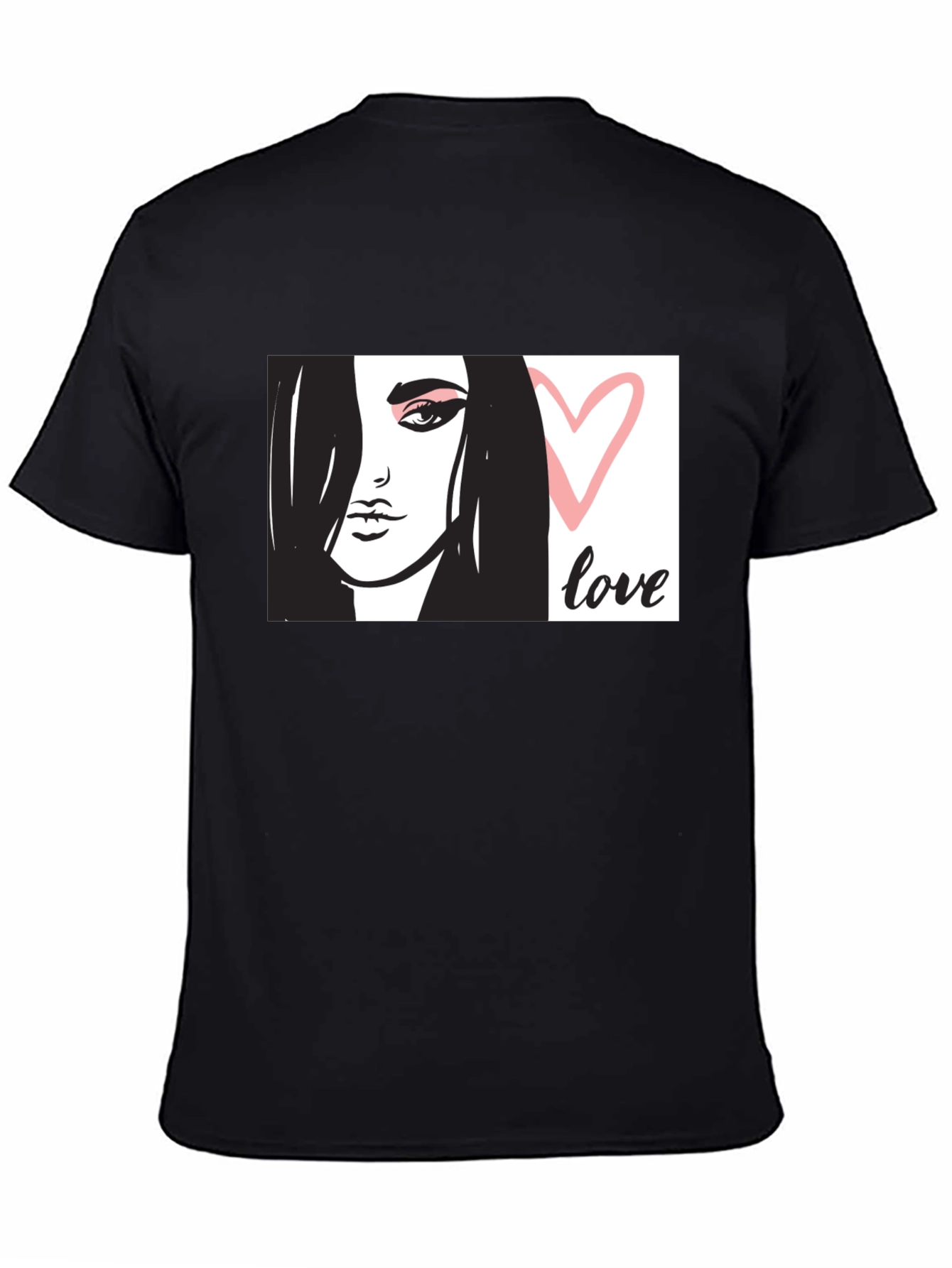 Love Graphic Black T-Shirt